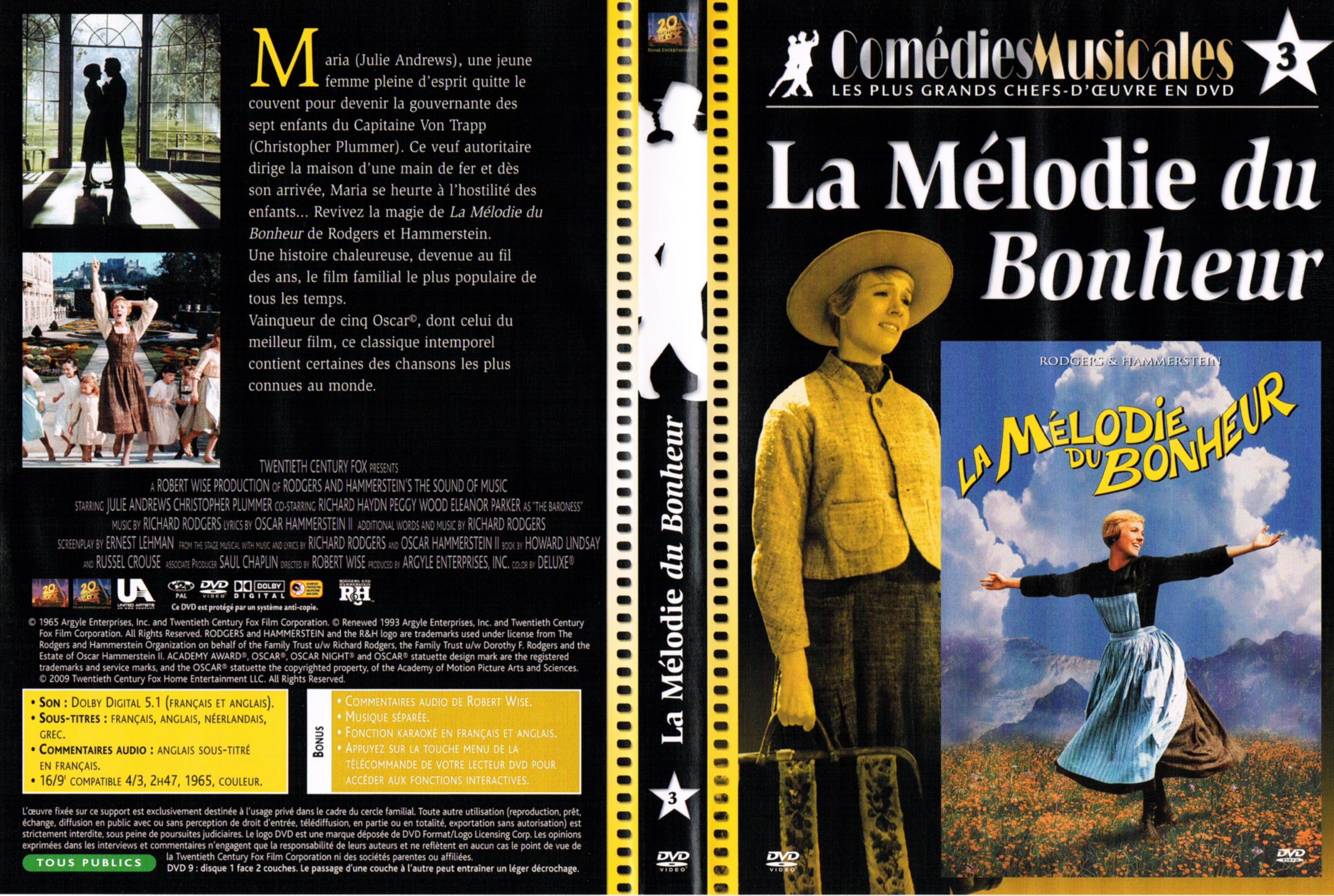 Jaquette DVD La mlodie du bonheur v3