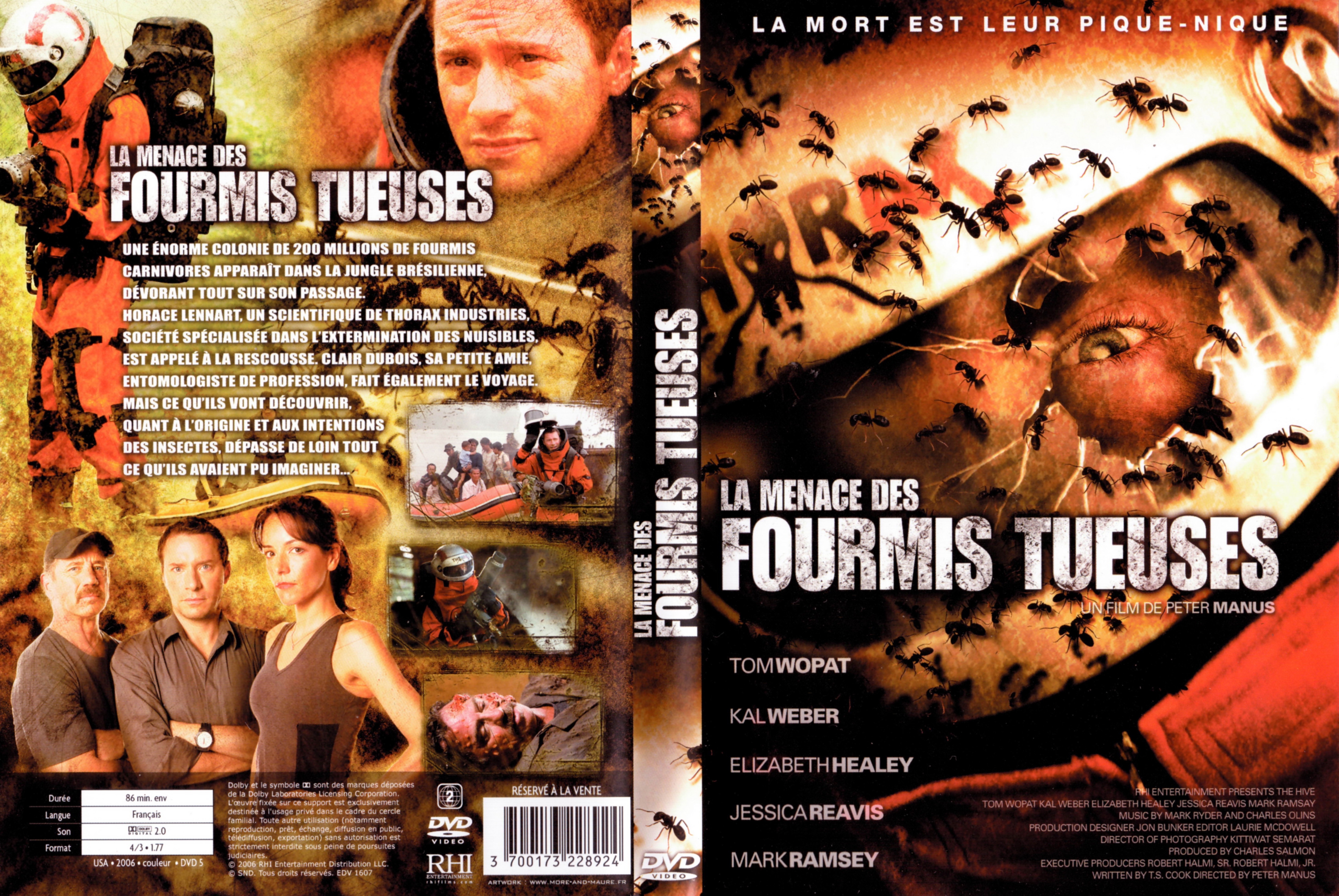 Jaquette DVD La menace des fourmis tueuses