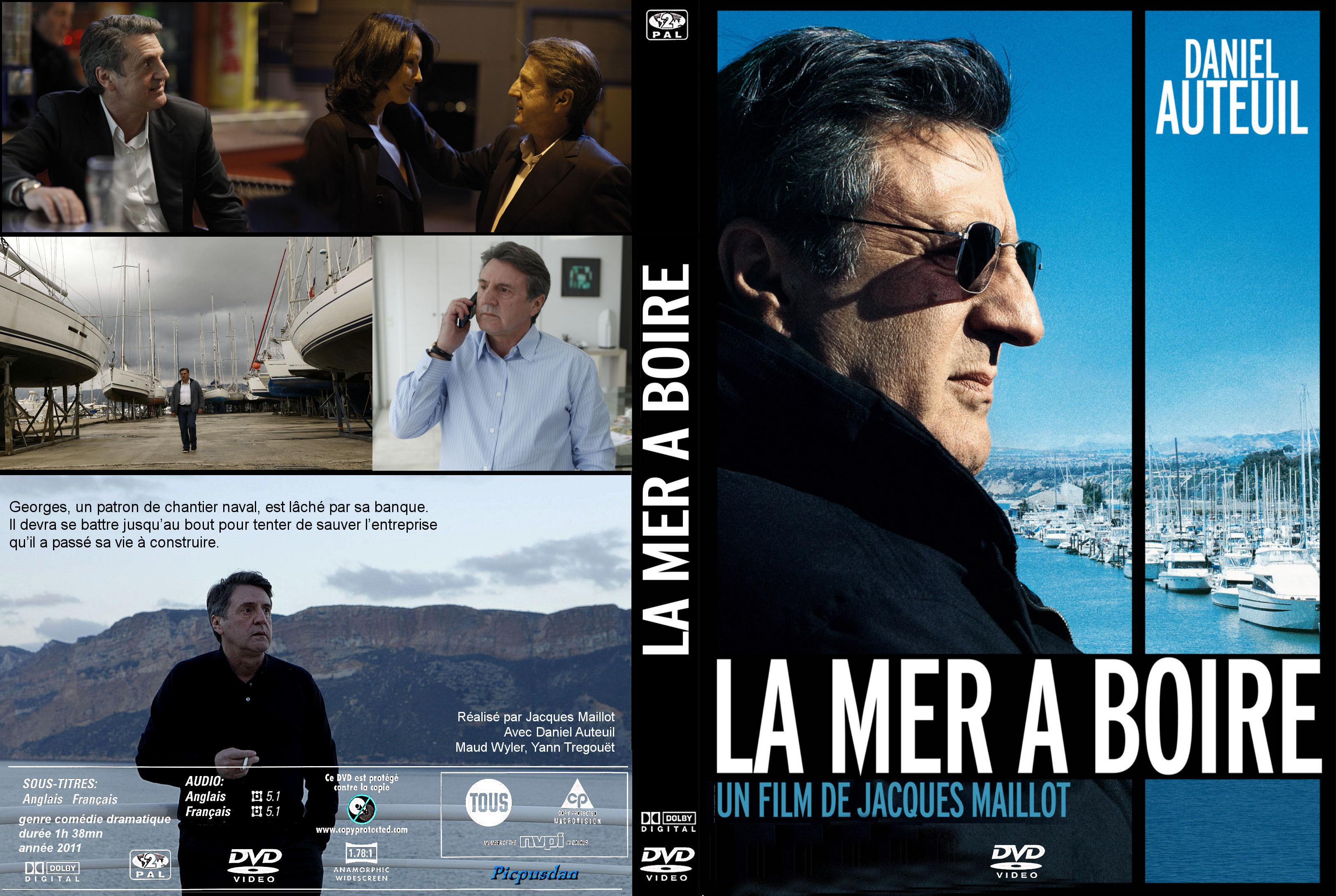 Jaquette DVD La mer  boire (2011) custom