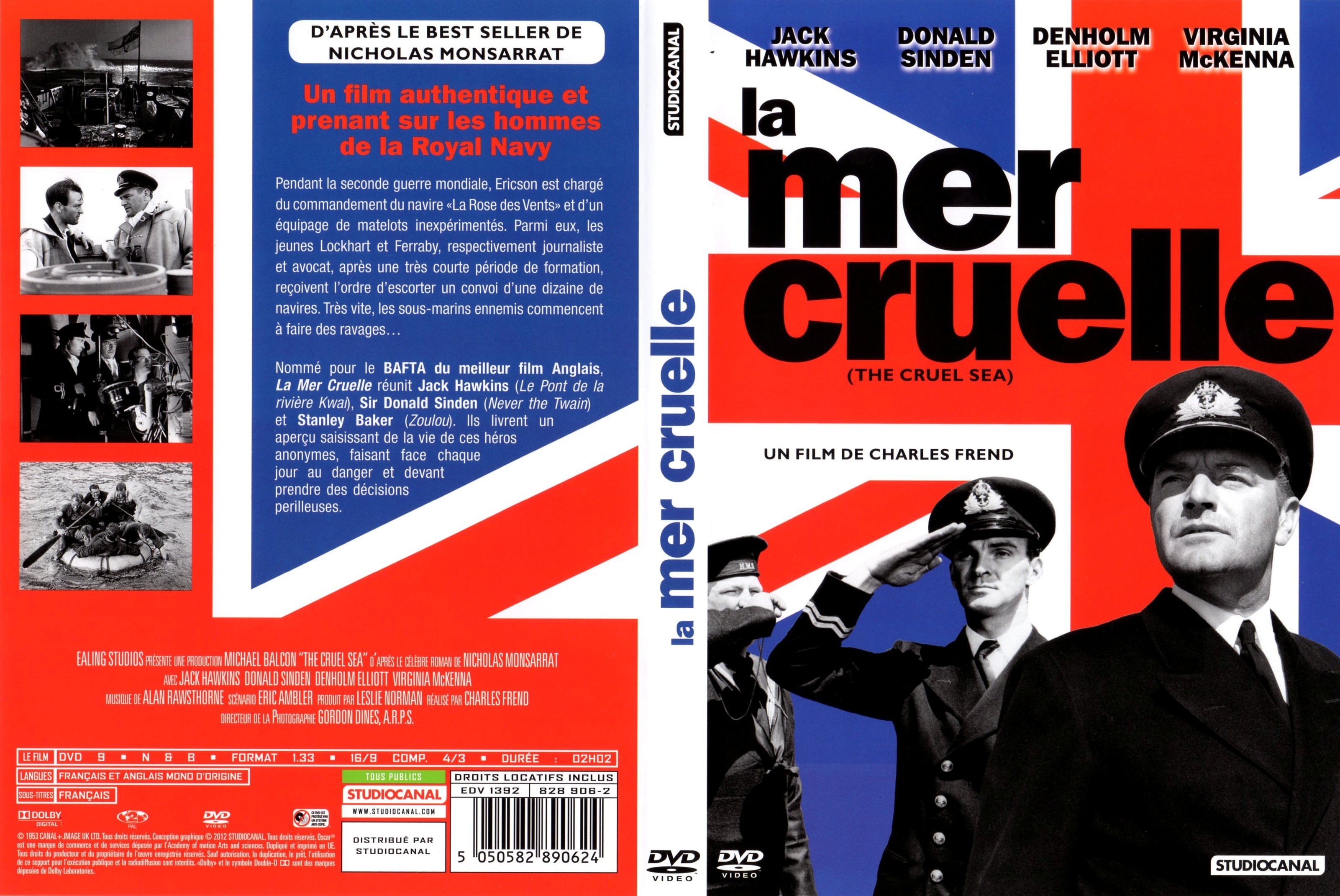 Jaquette DVD La mer cruelle