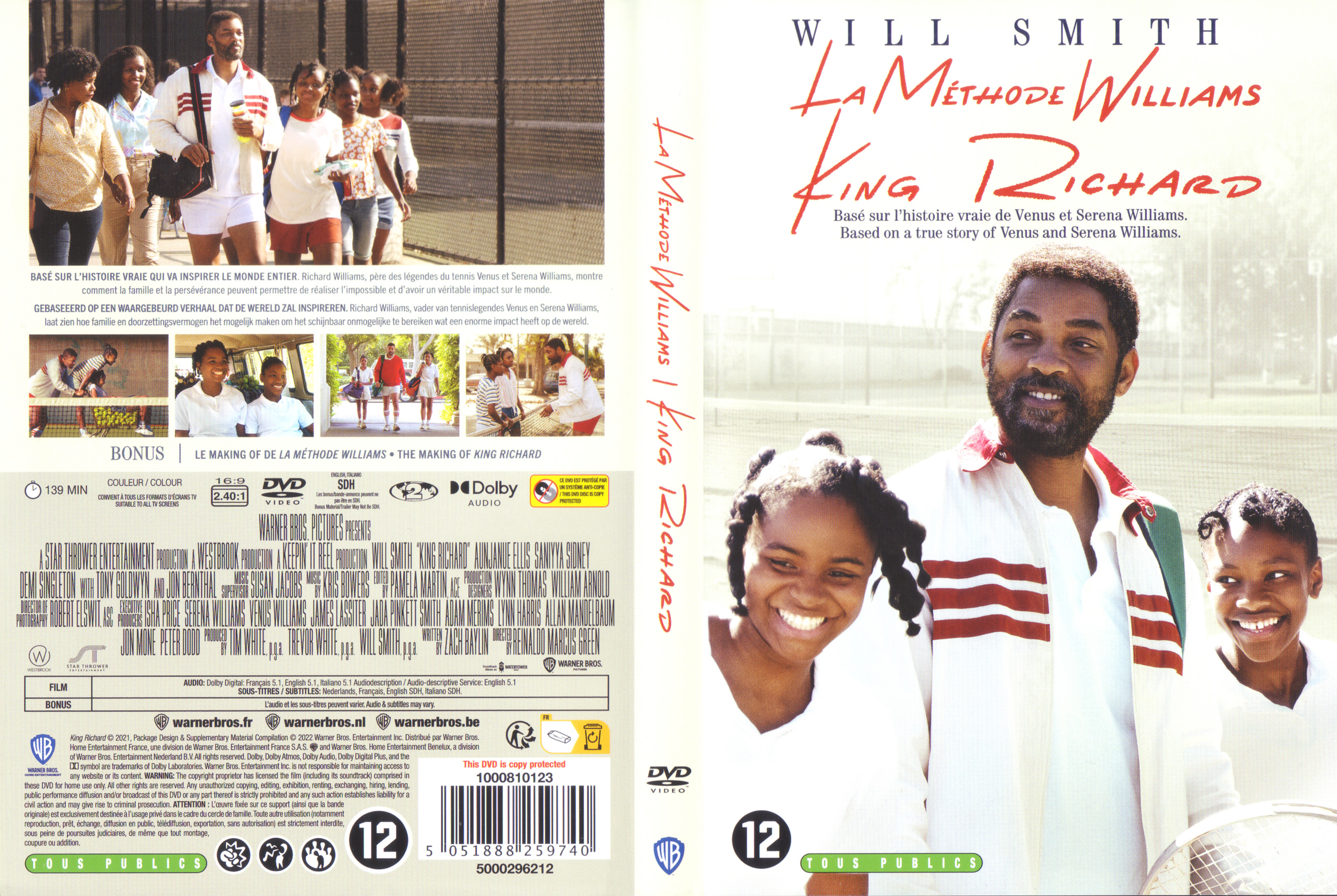 Jaquette DVD La mthode Williams