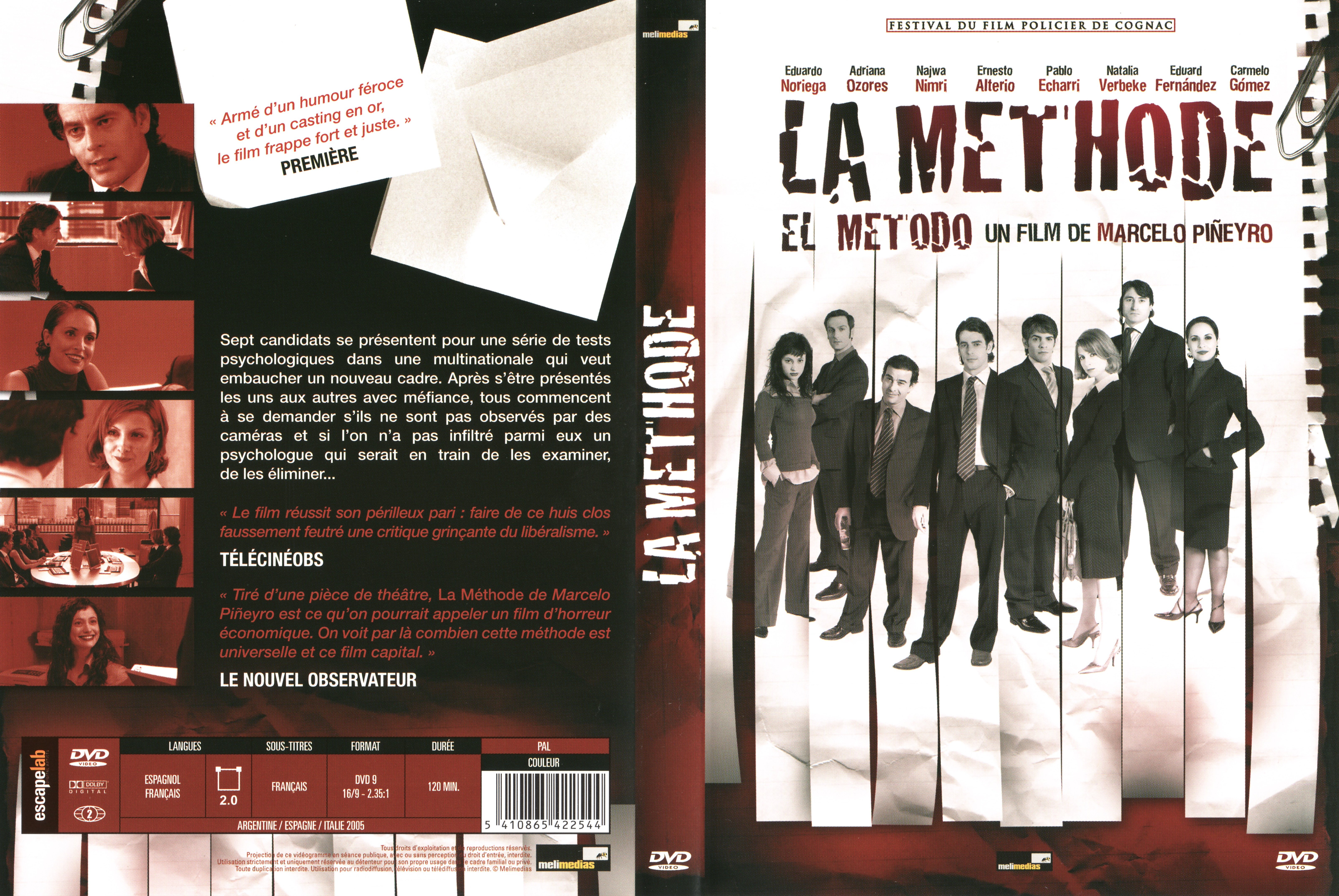 Jaquette DVD La methode v2