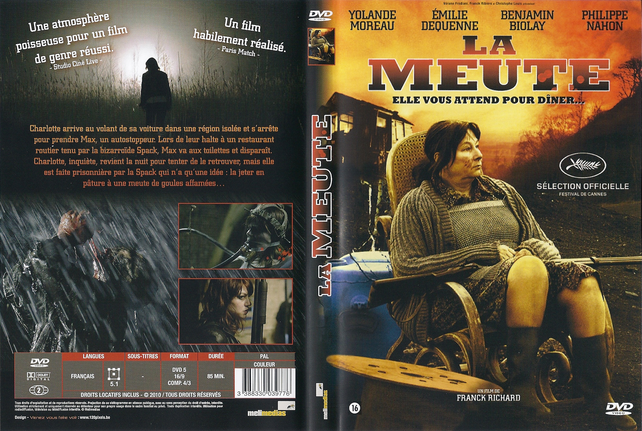 Jaquette DVD La meute (2011) v2