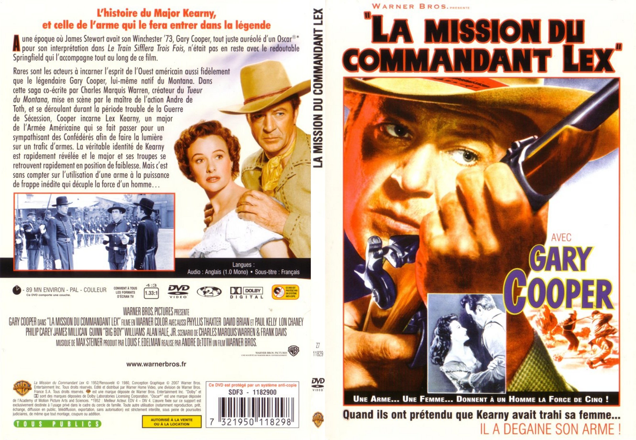 Jaquette DVD La mission du commandant Lex - SLIM