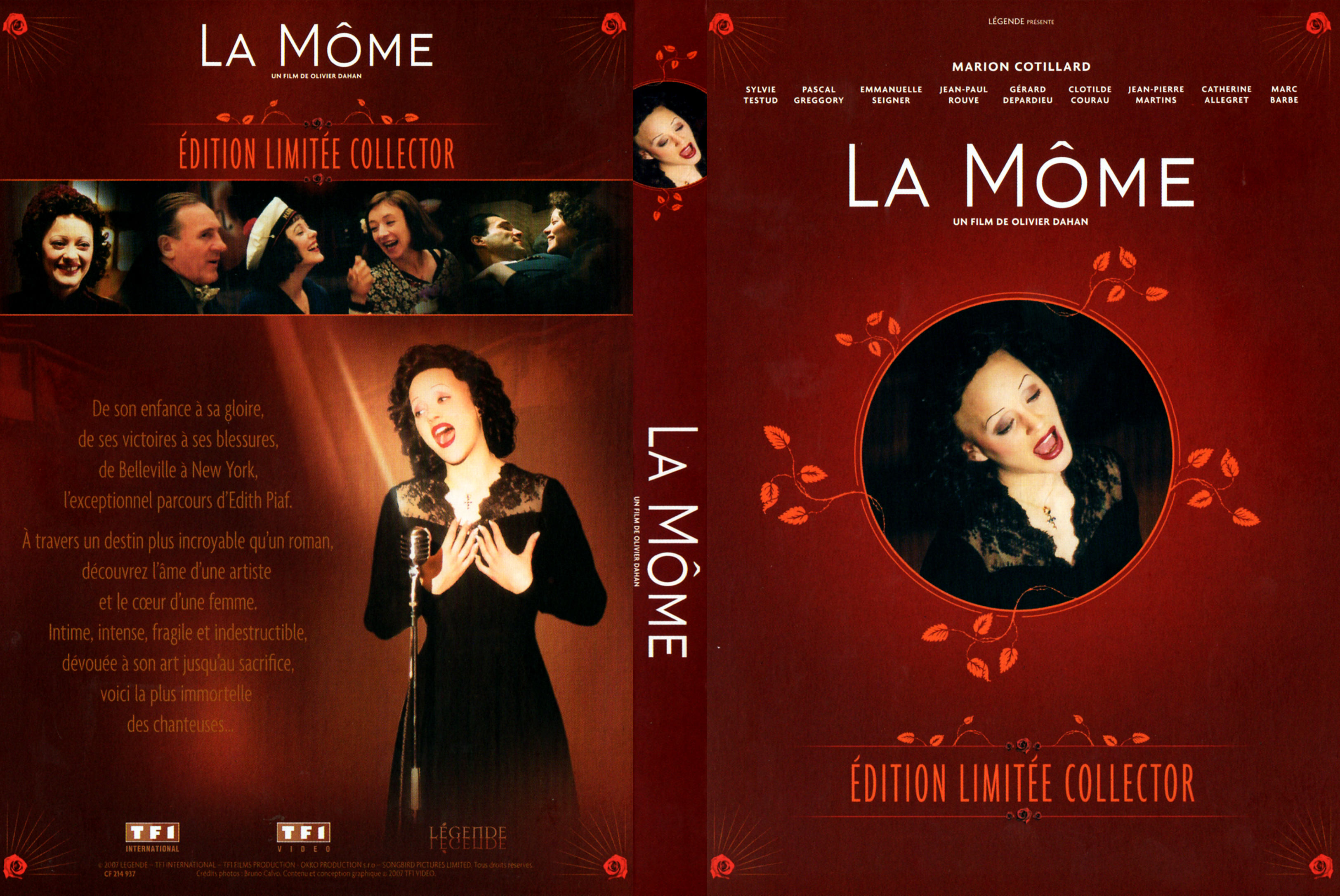 Jaquette DVD La mome v4