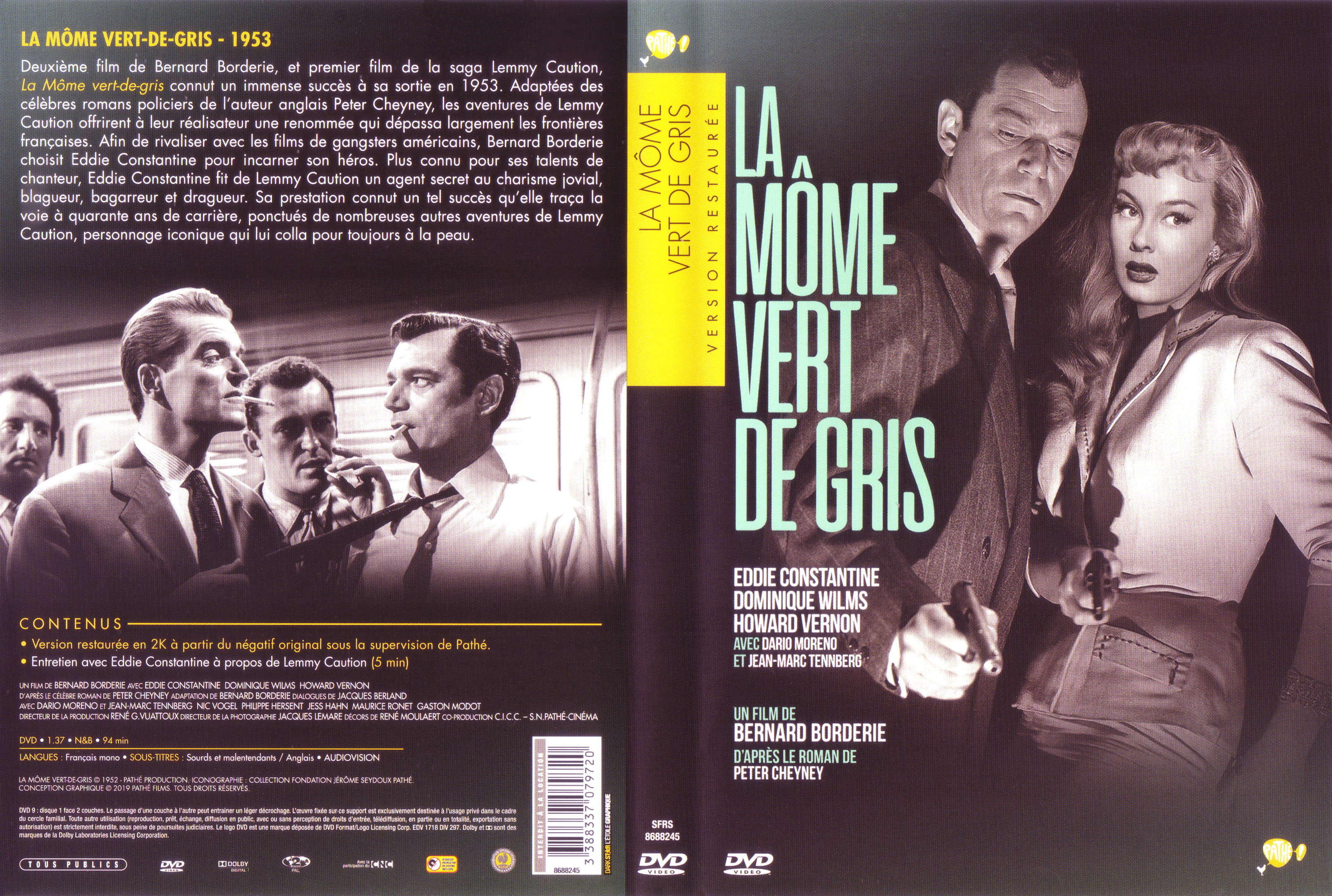 Jaquette DVD La mme vert de gris v2