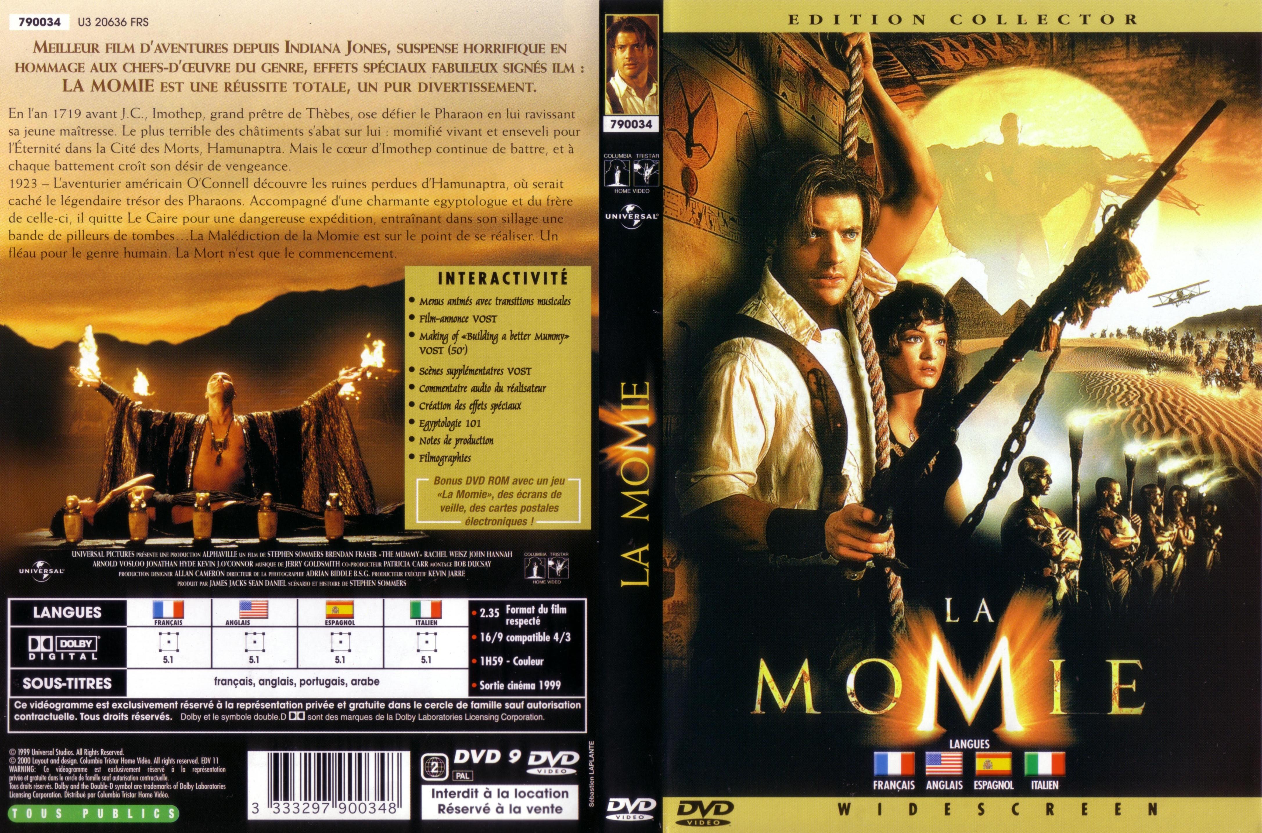 Jaquette DVD La momie
