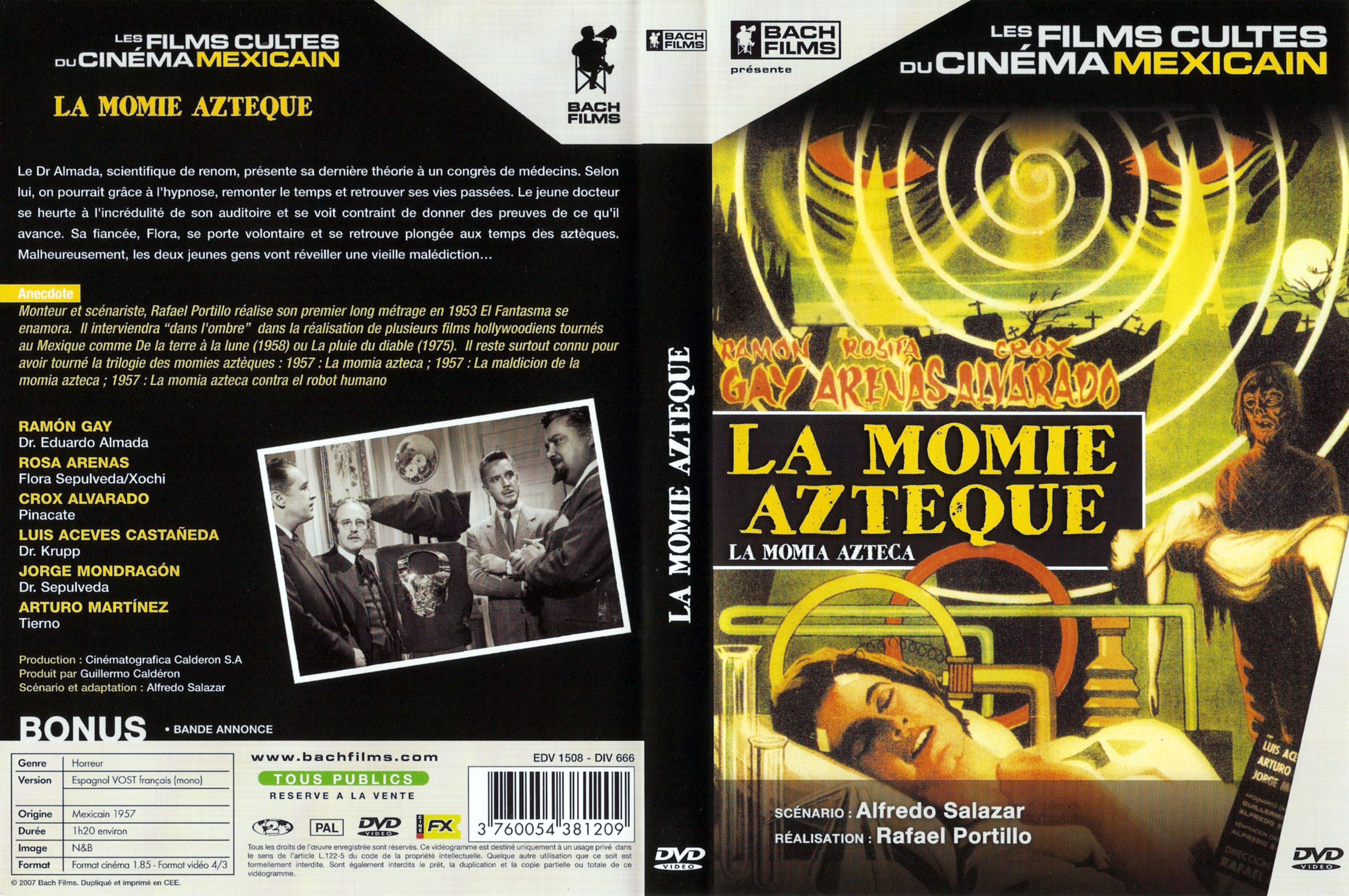 Jaquette DVD La momie azteque