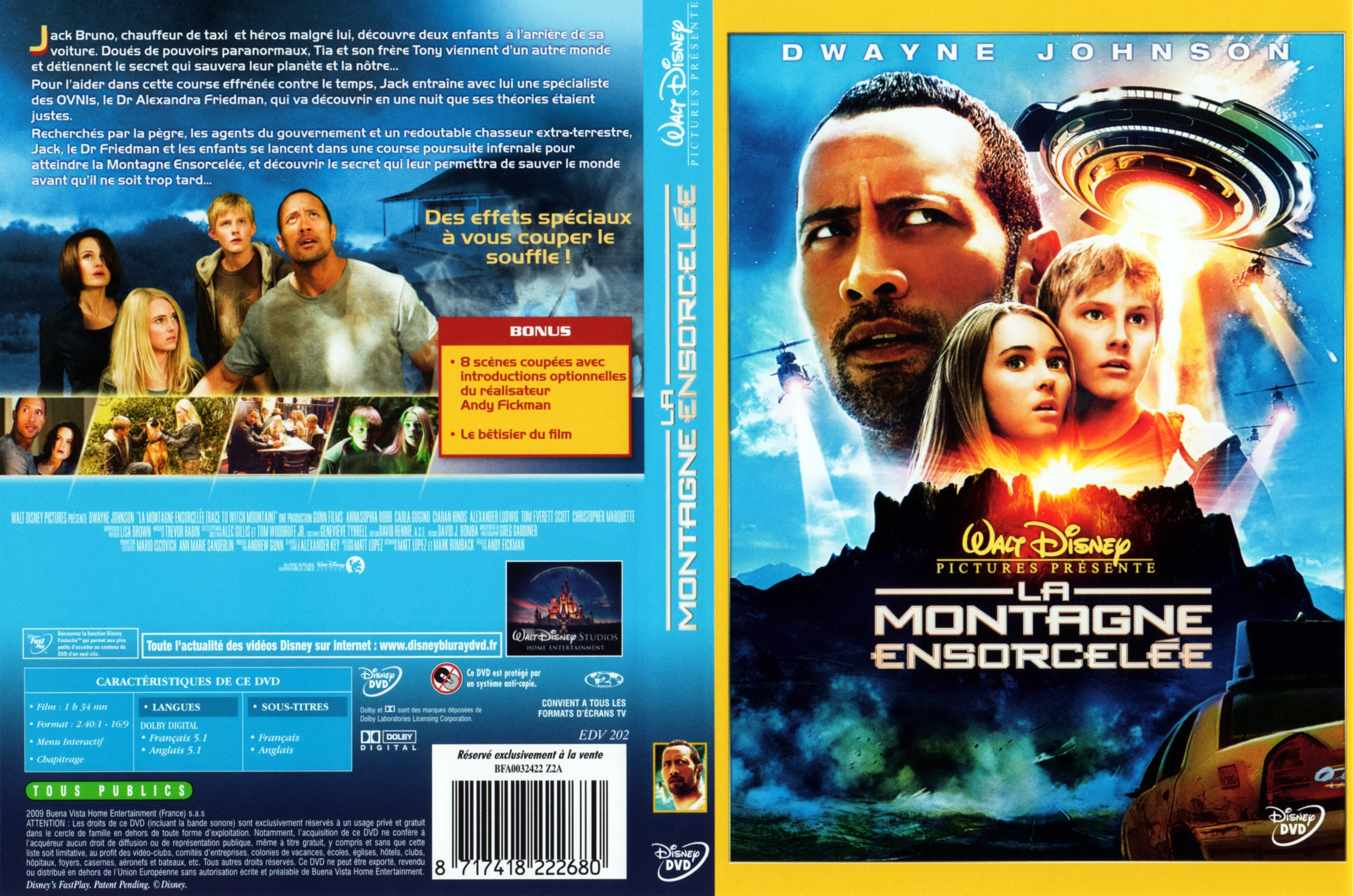 Jaquette DVD La montagne ensorcele (2009)