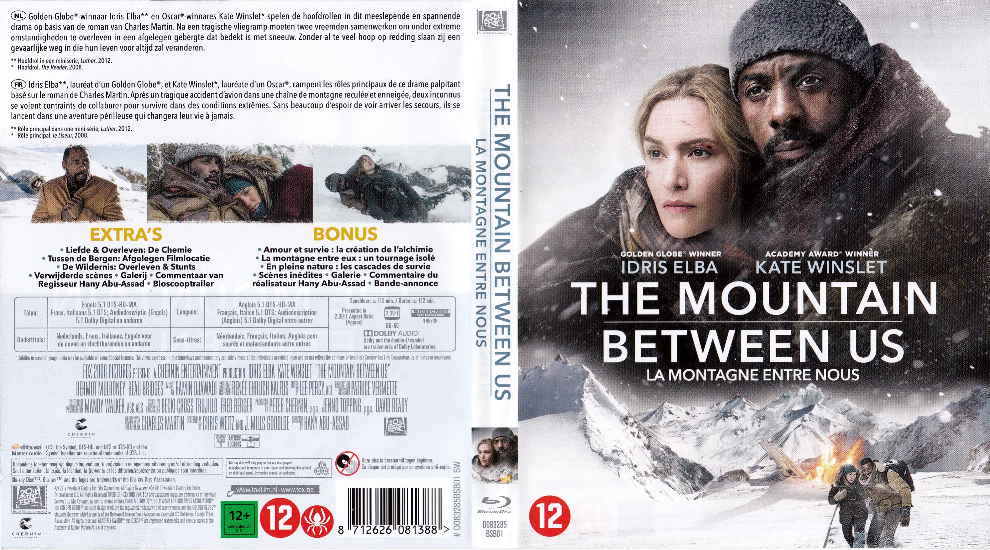 Jaquette DVD La montagne entre nous (BLU-RAY)