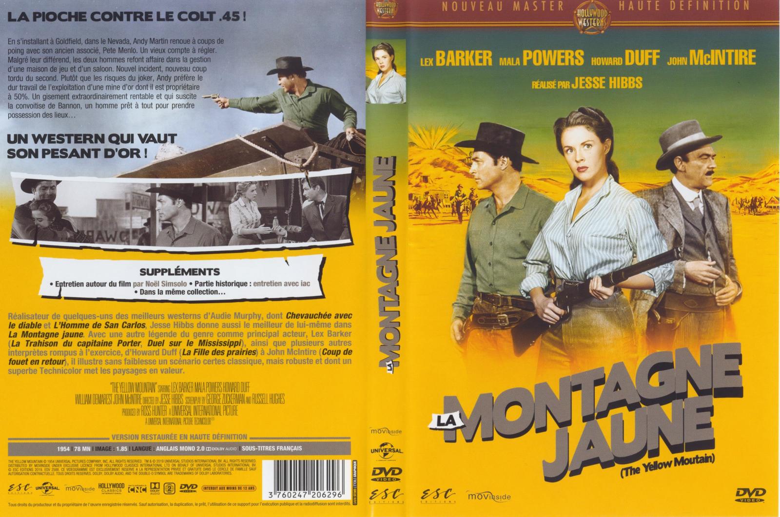 Jaquette DVD La montagne jaune