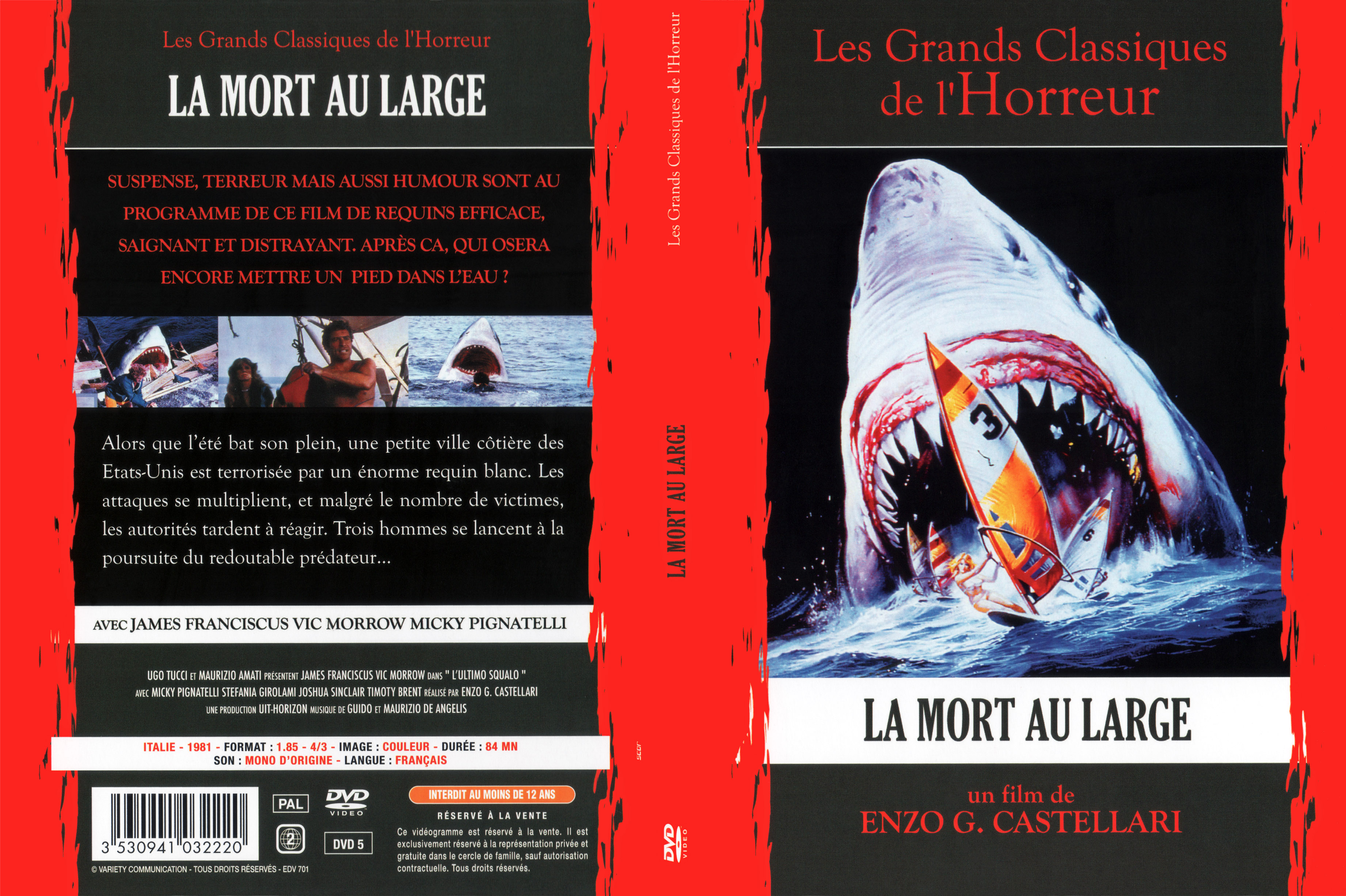 Jaquette DVD La mort au large