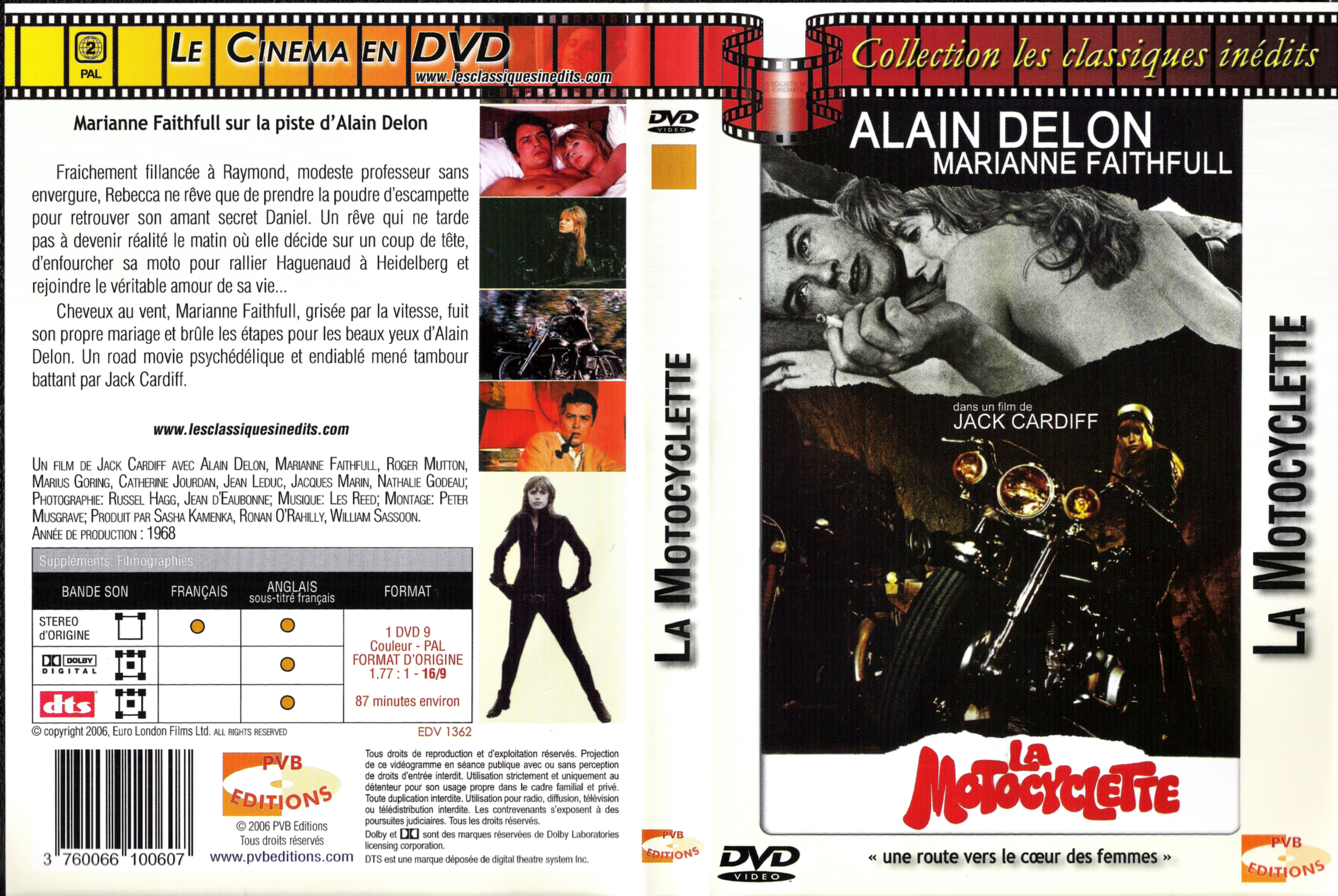 Jaquette DVD La motocyclette