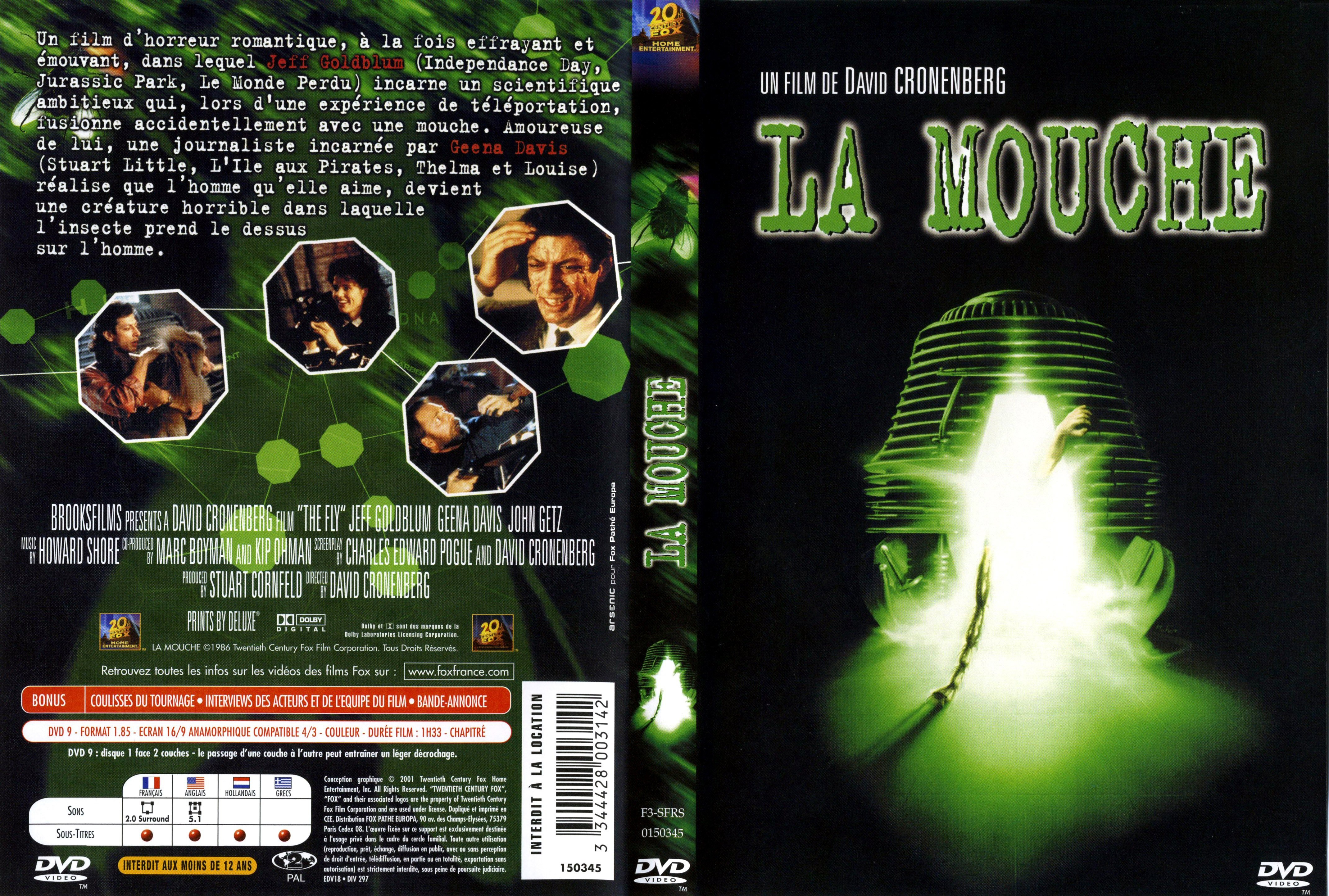 Jaquette DVD La mouche