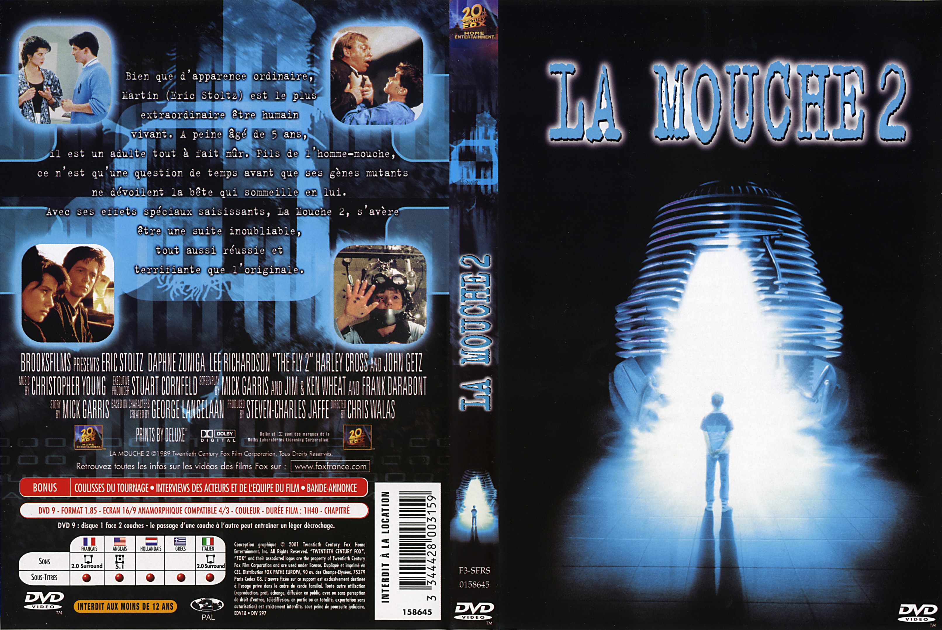 Jaquette DVD La mouche 2