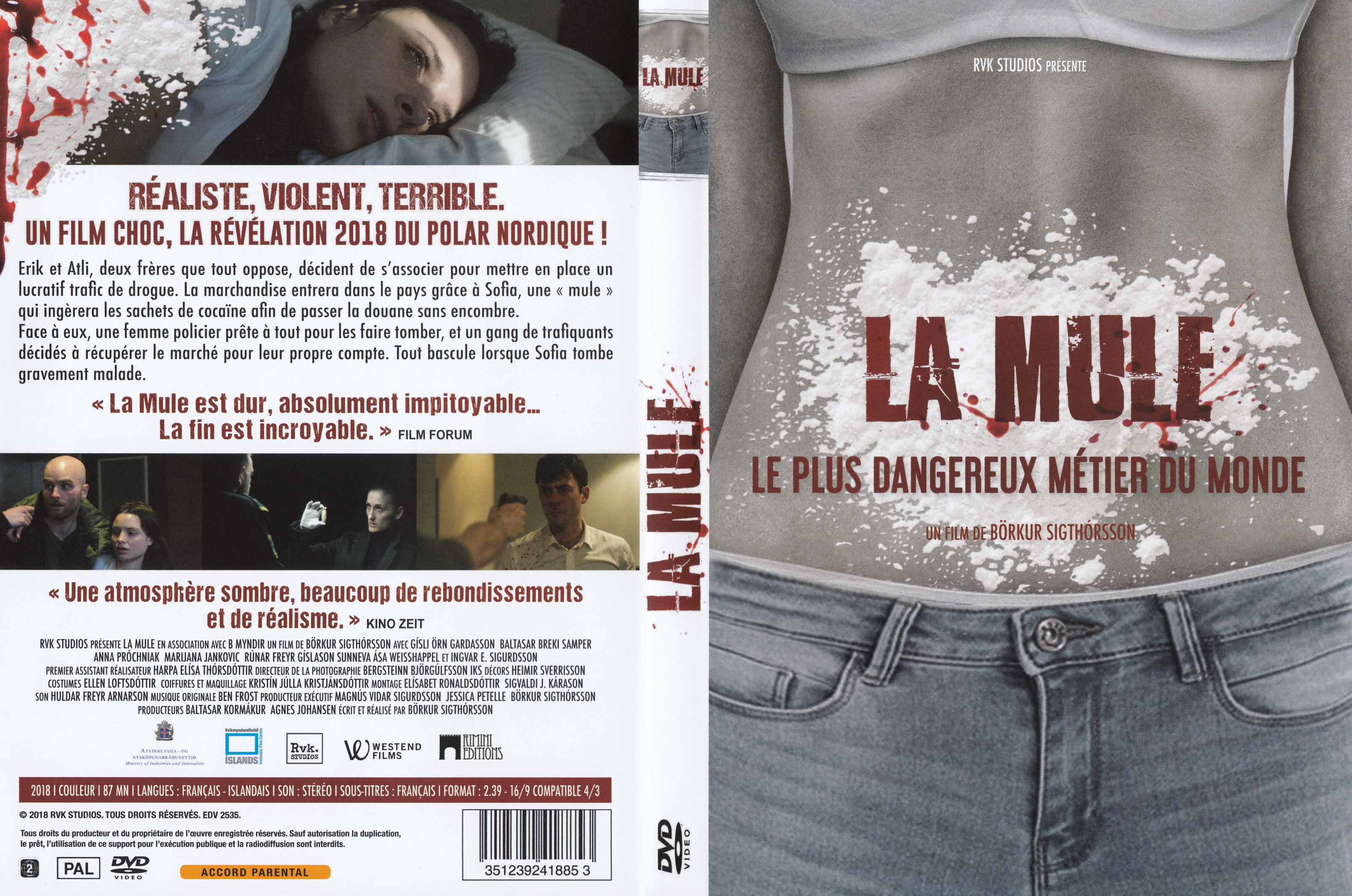 Jaquette DVD La mule (2018)