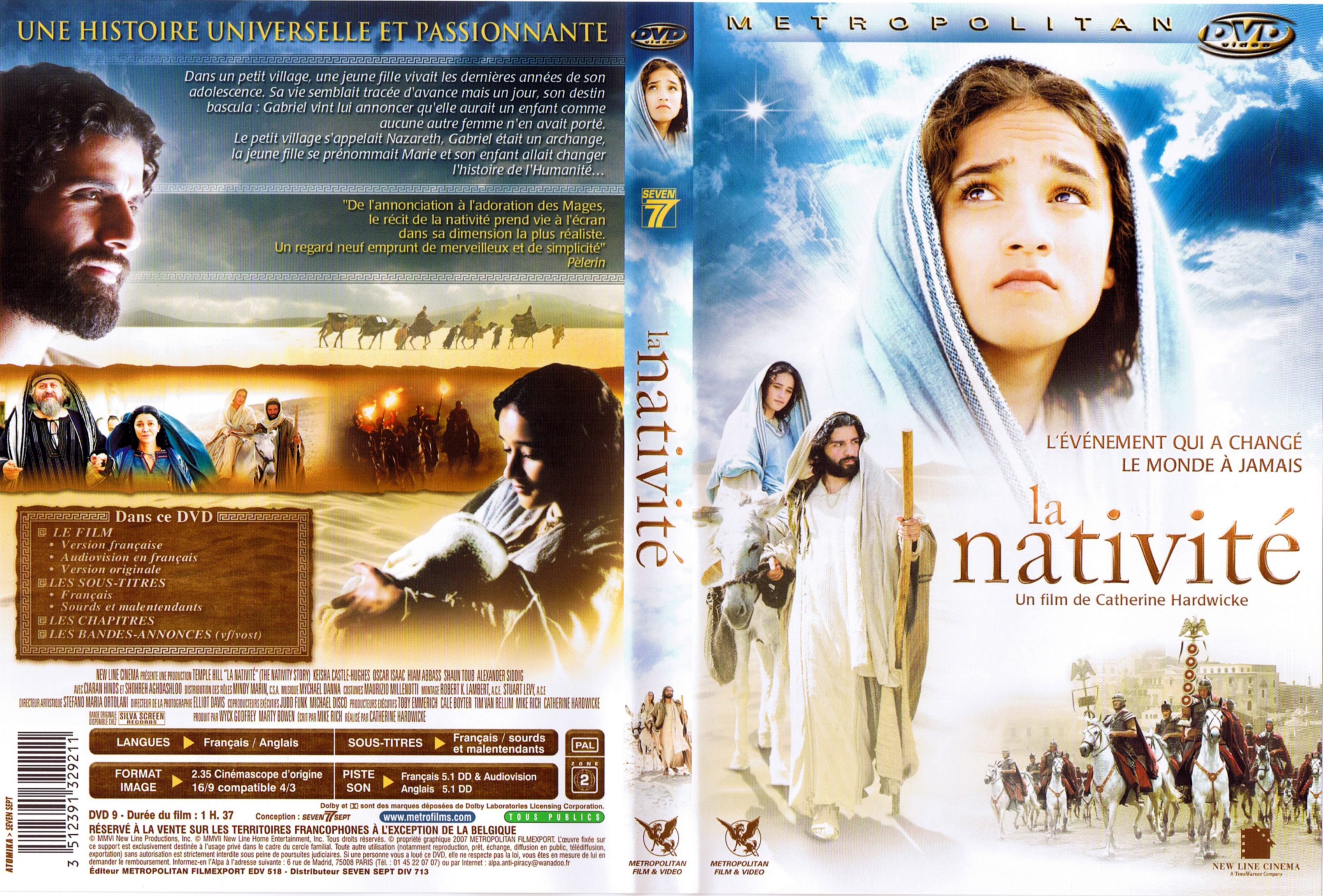Jaquette DVD La nativit
