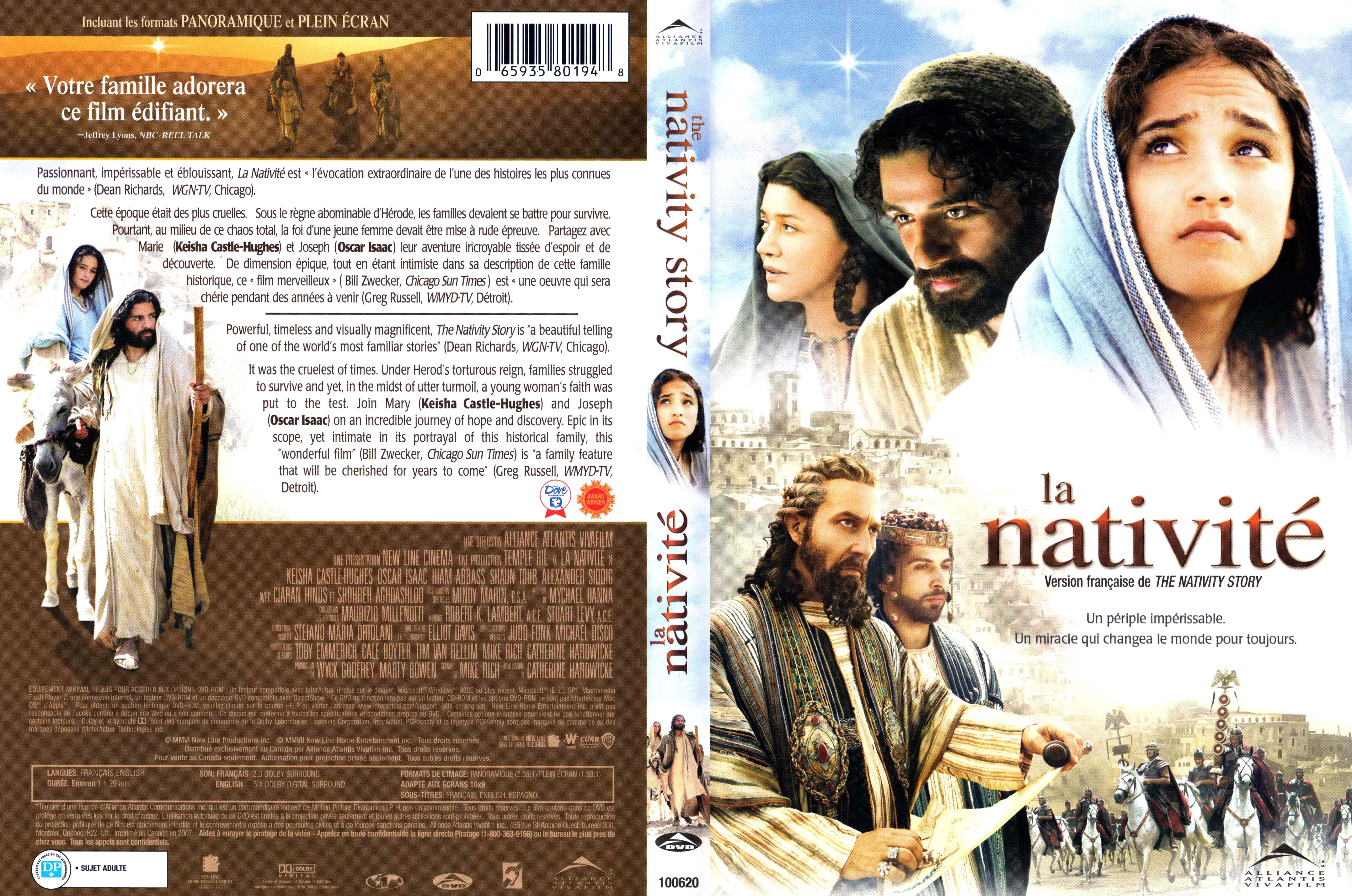Jaquette DVD La nativit Zone 1