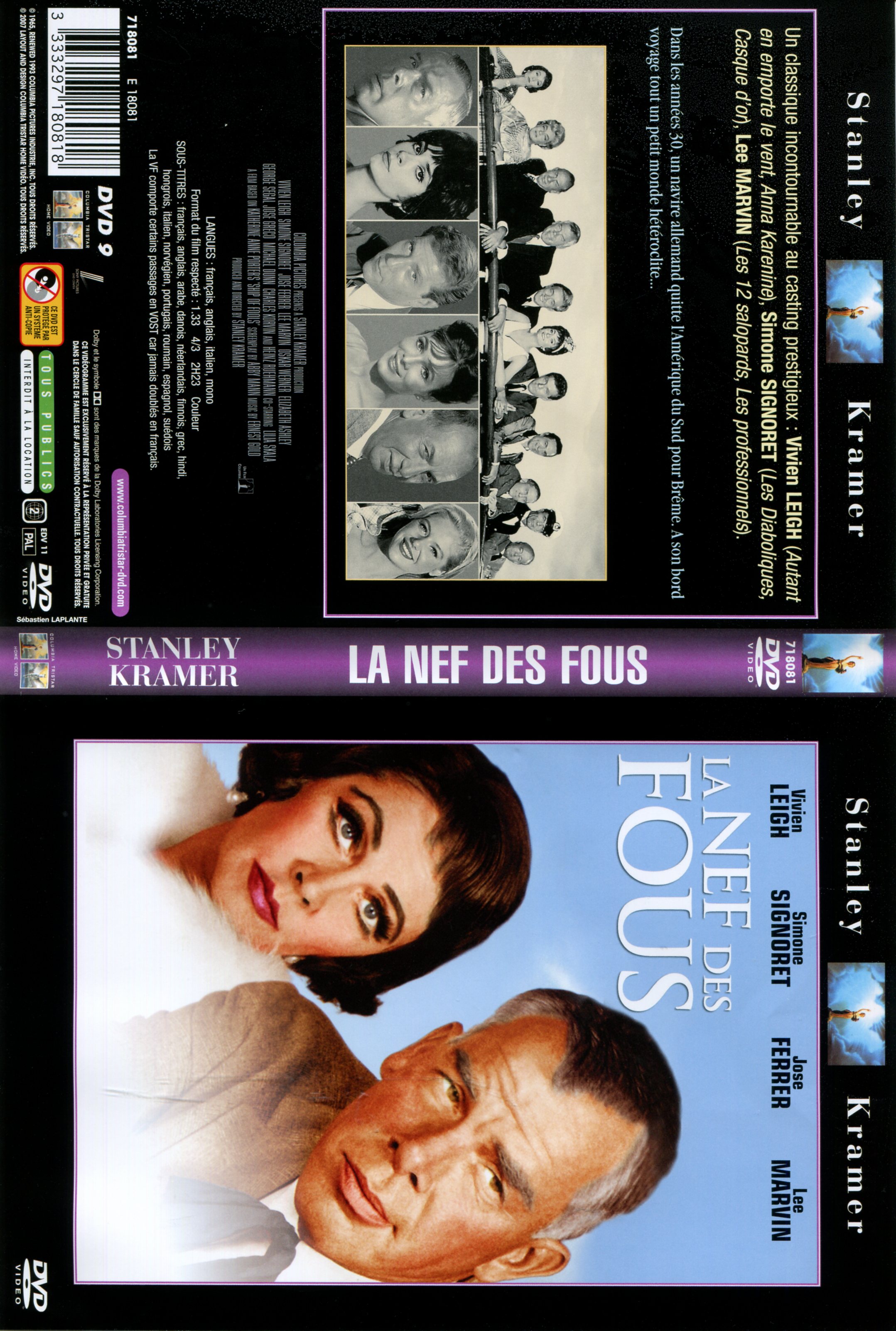 Jaquette DVD La nef des fous 