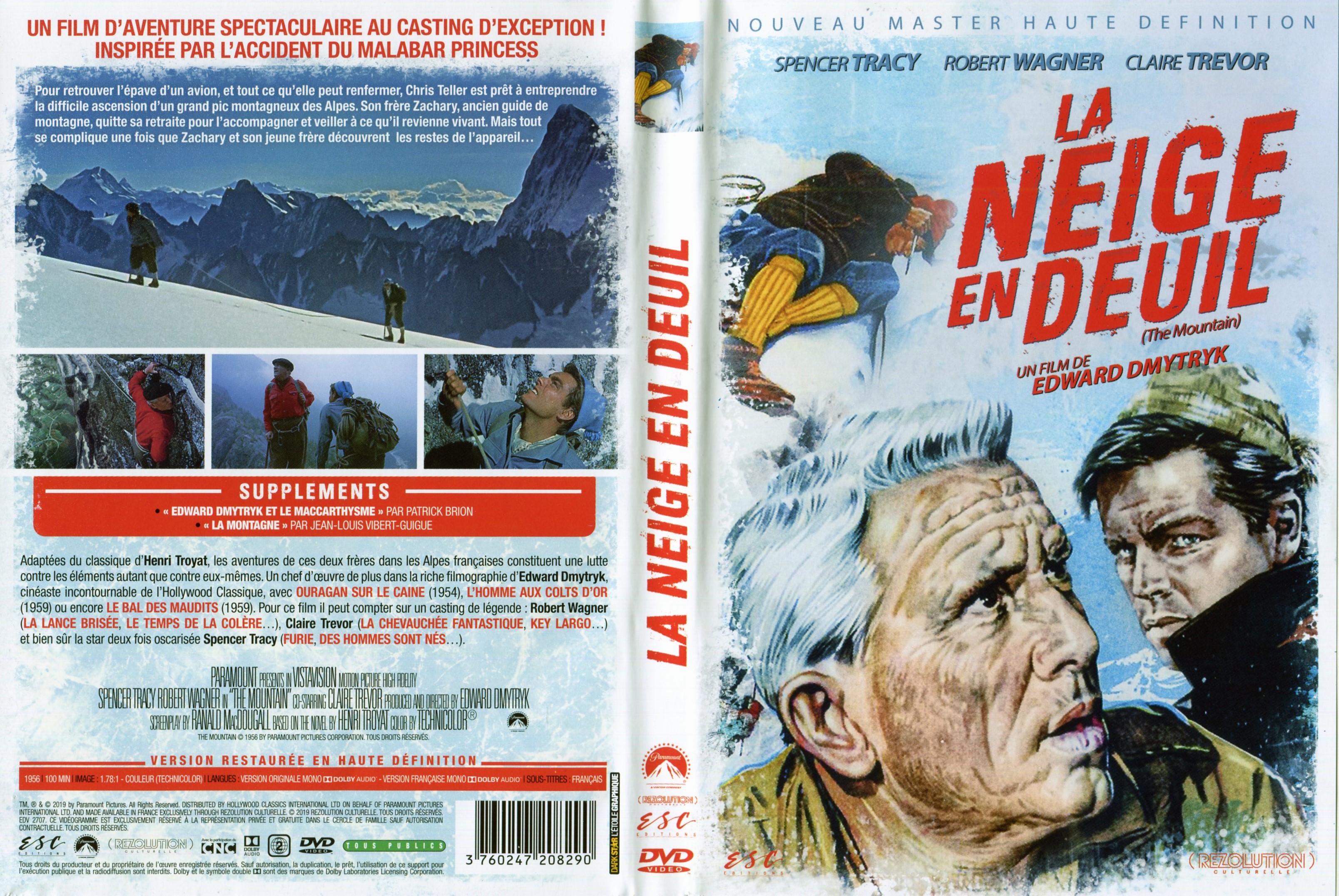 Jaquette DVD La neige en deuil