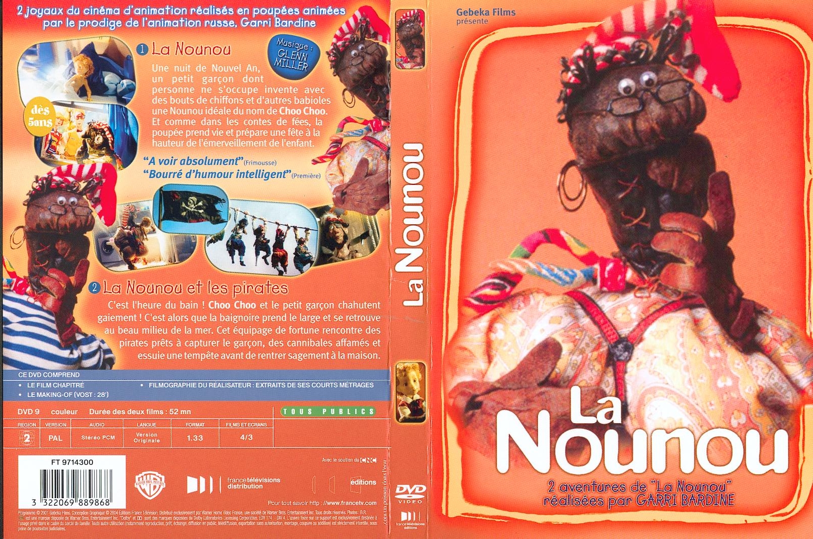 Jaquette DVD La nounou