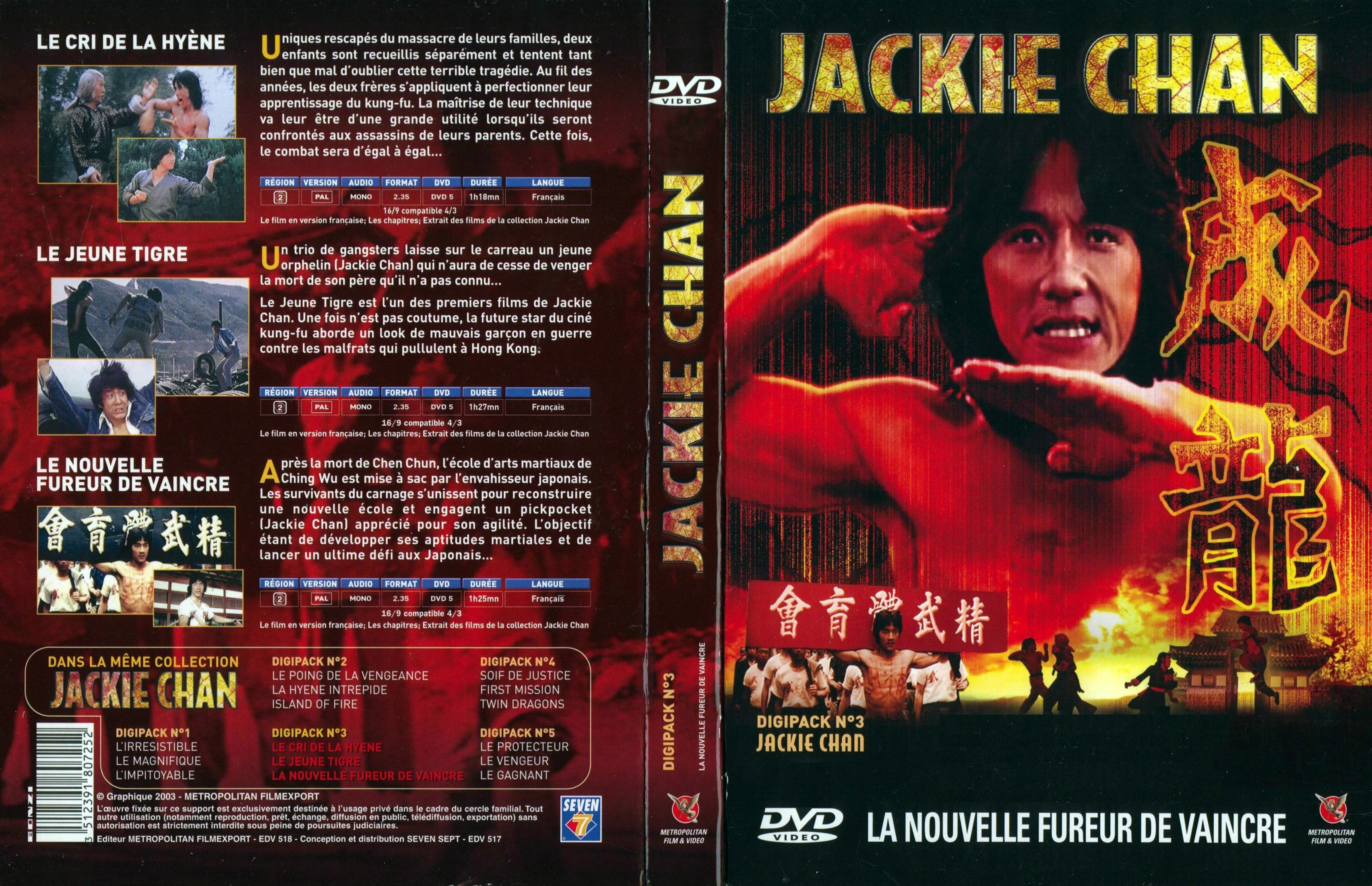 Jaquette DVD La nouvelle fureur de vaincre v3