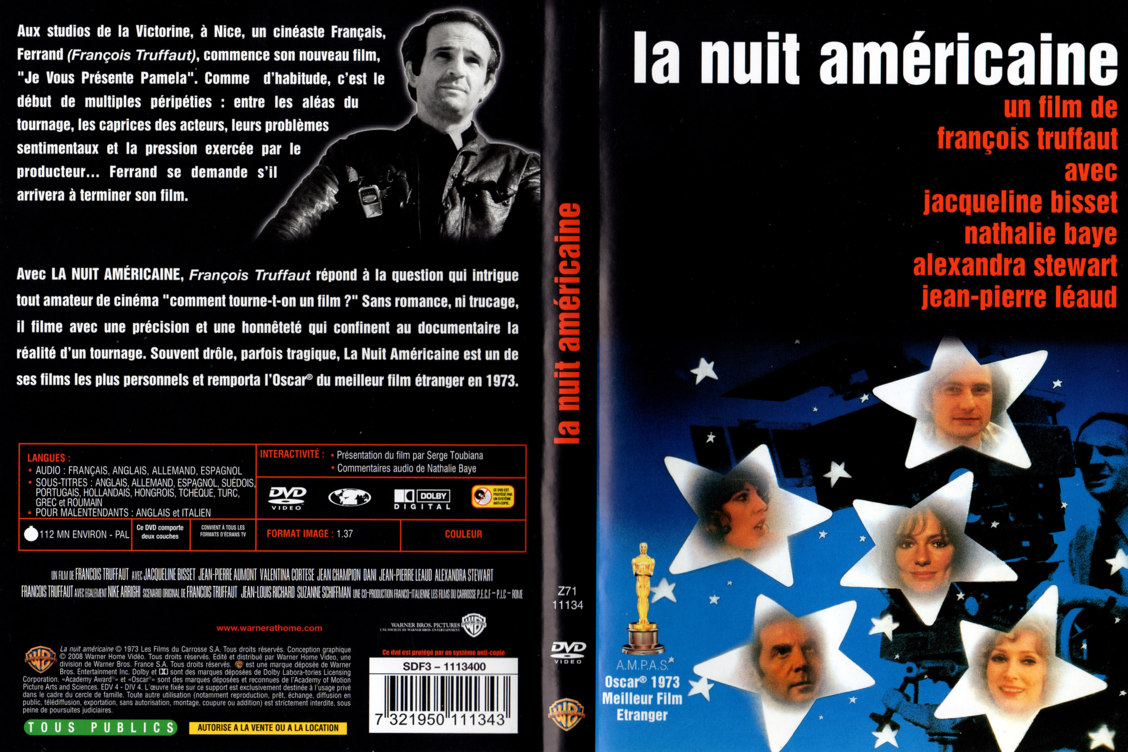 Jaquette DVD La nuit amricaine