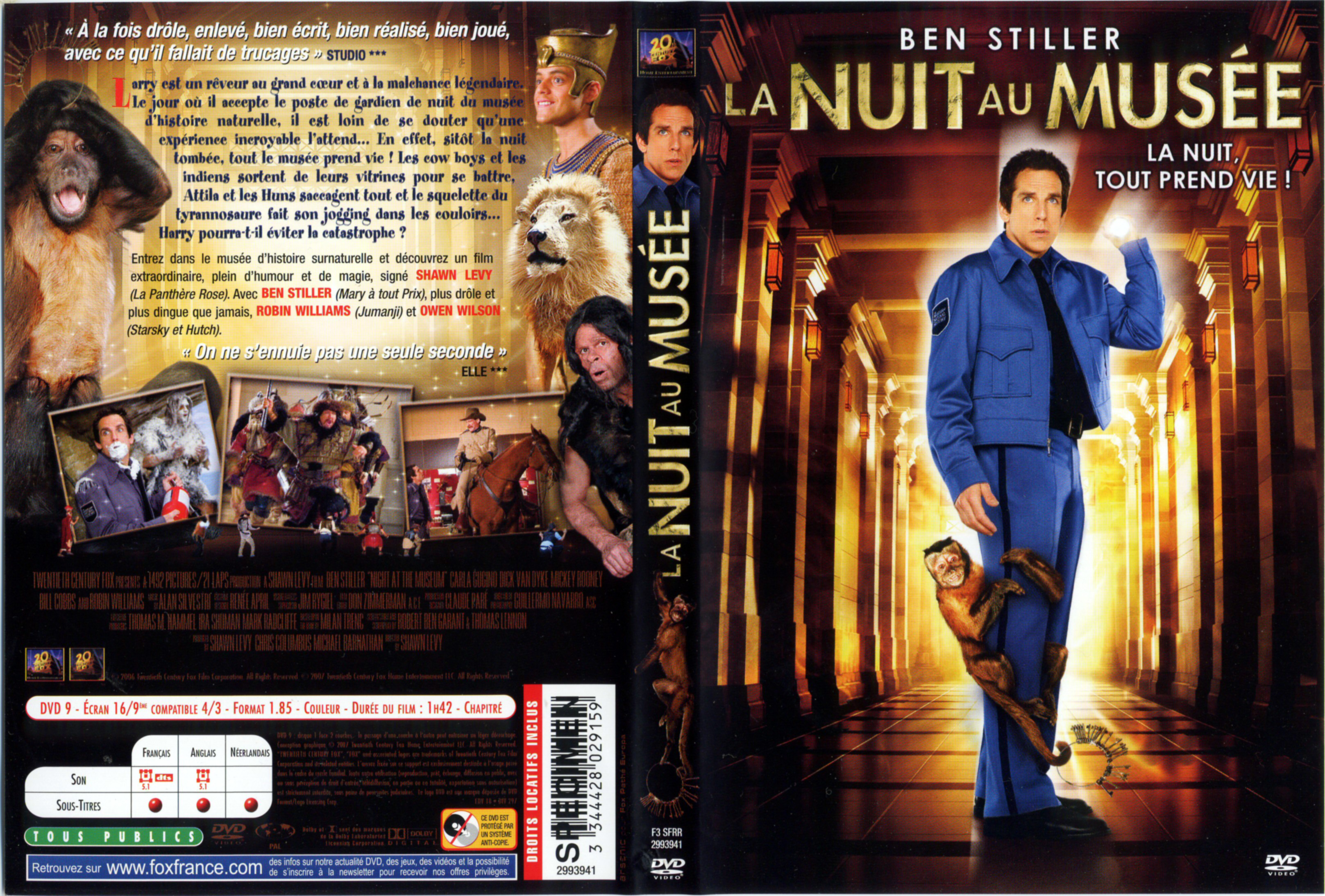 Jaquette DVD La nuit au muse