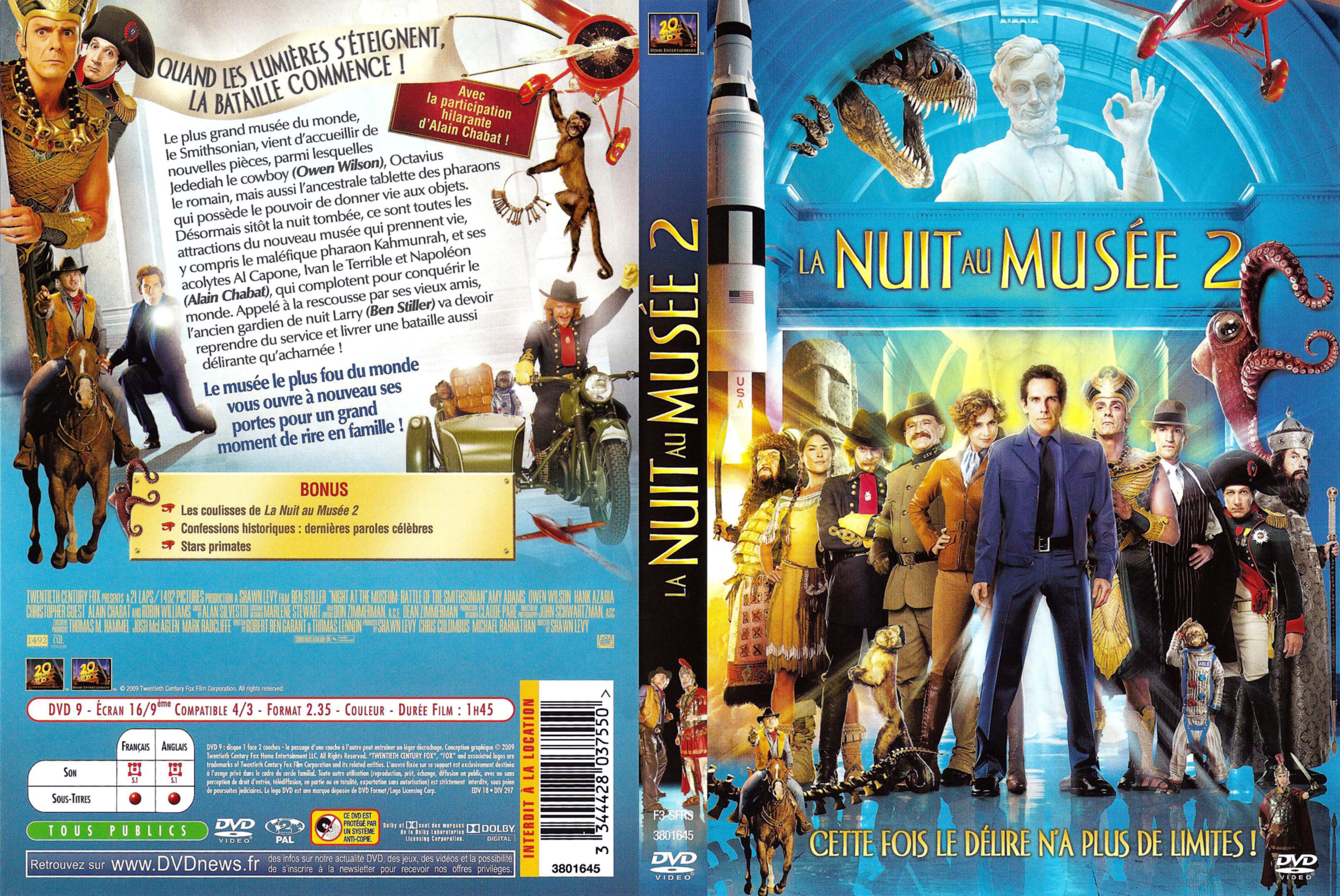Jaquette DVD La nuit au muse 2