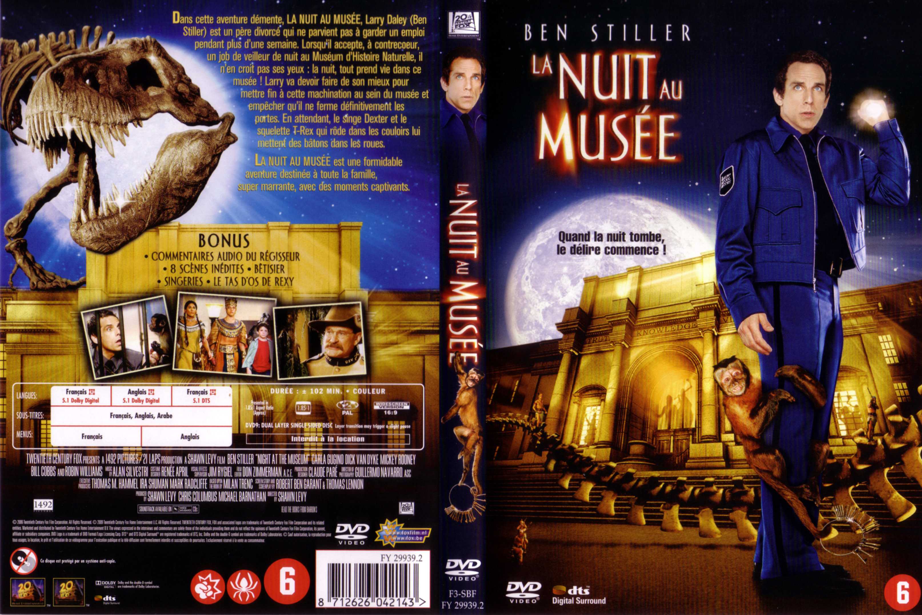 Jaquette DVD La nuit au muse v2