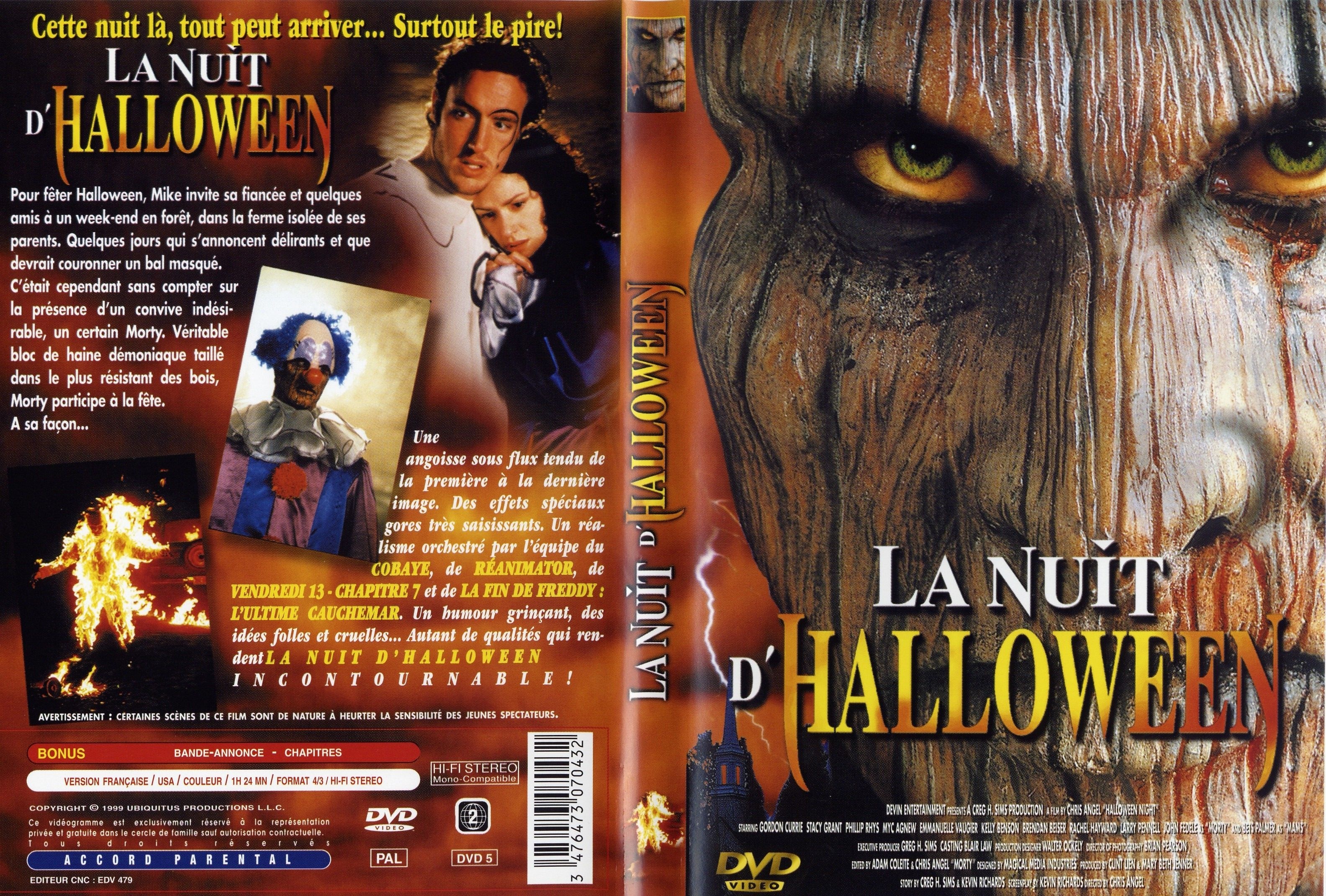 Jaquette DVD La nuit d