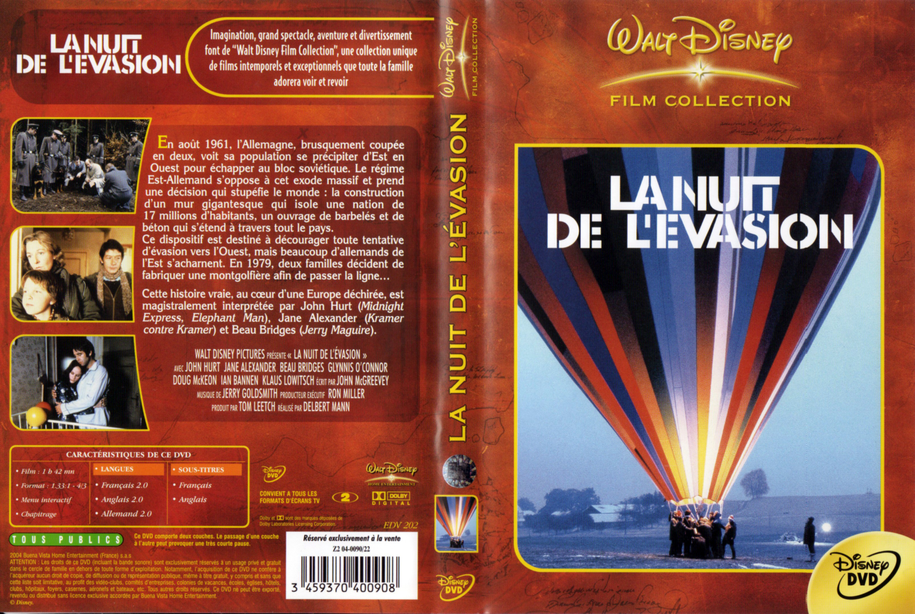 Jaquette DVD La nuit de l