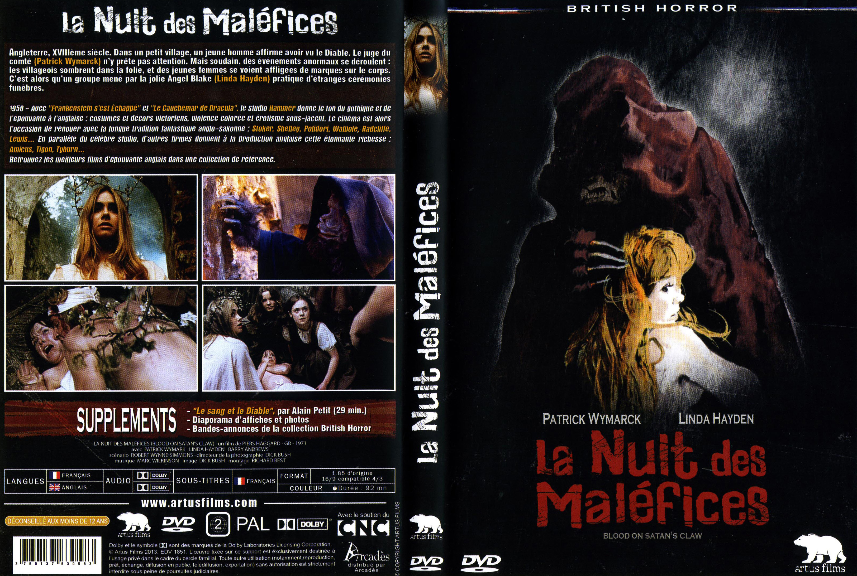 Jaquette DVD La nuit des malfices