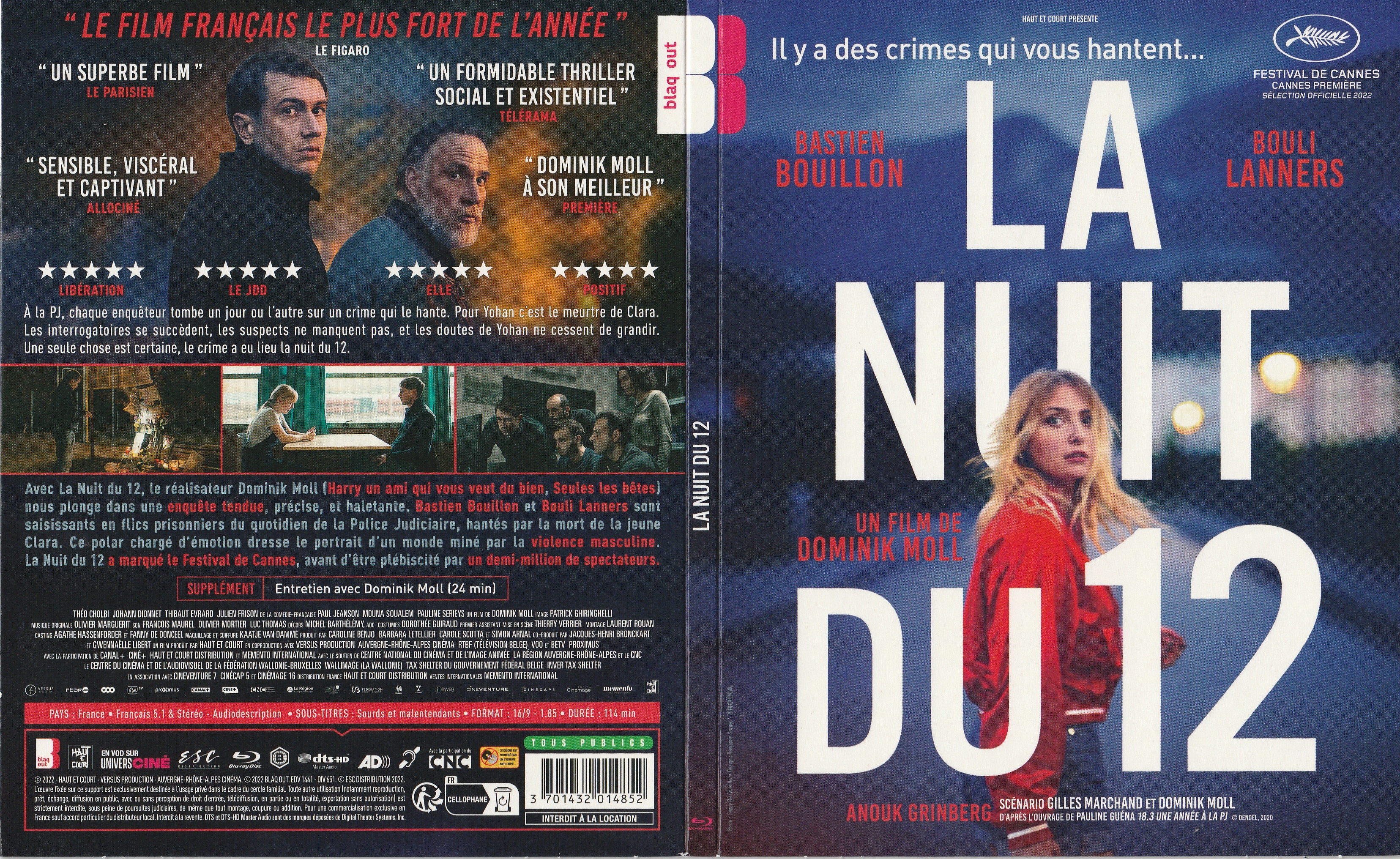 Jaquette DVD La nuit du 12