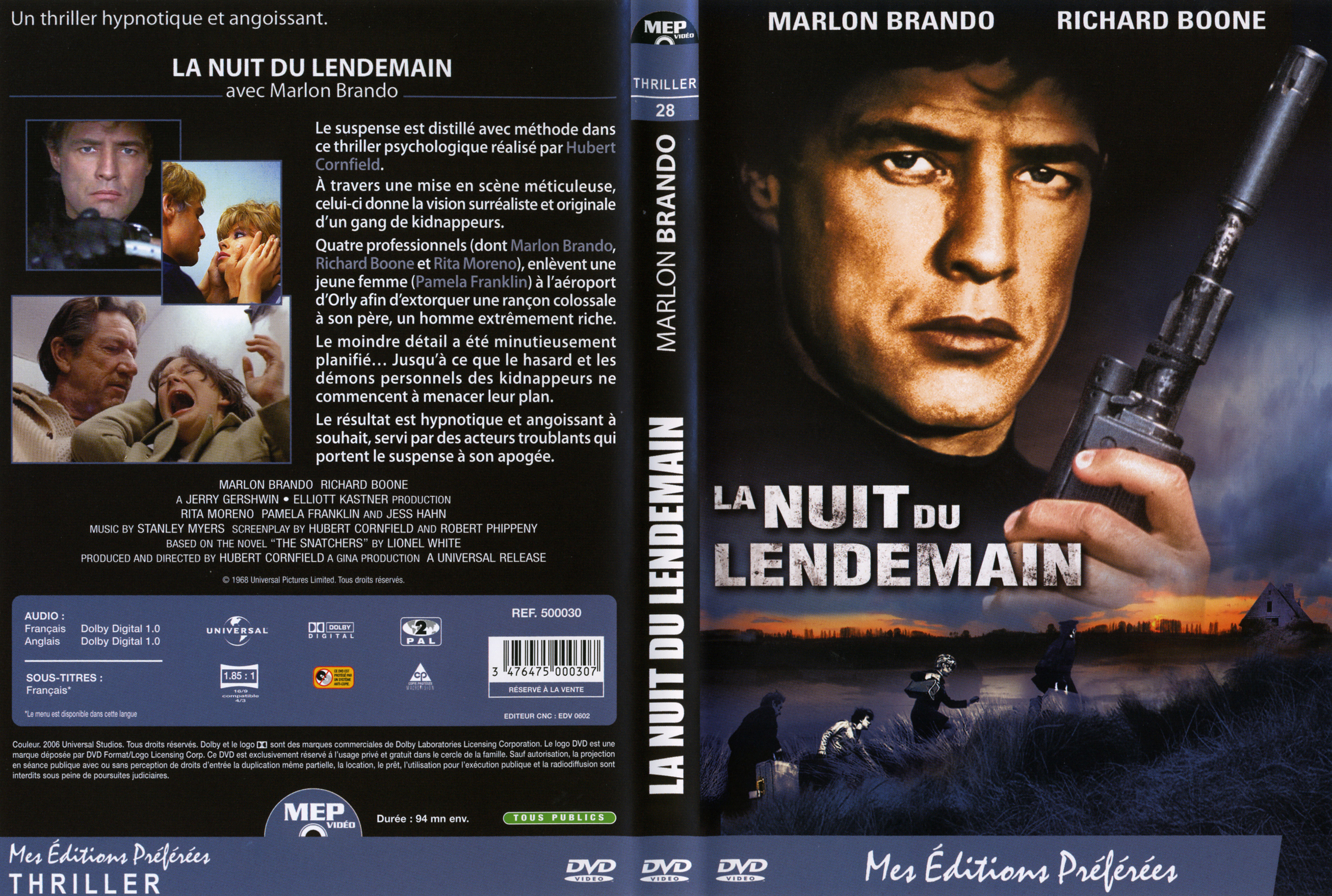 Jaquette DVD La nuit du lendemain