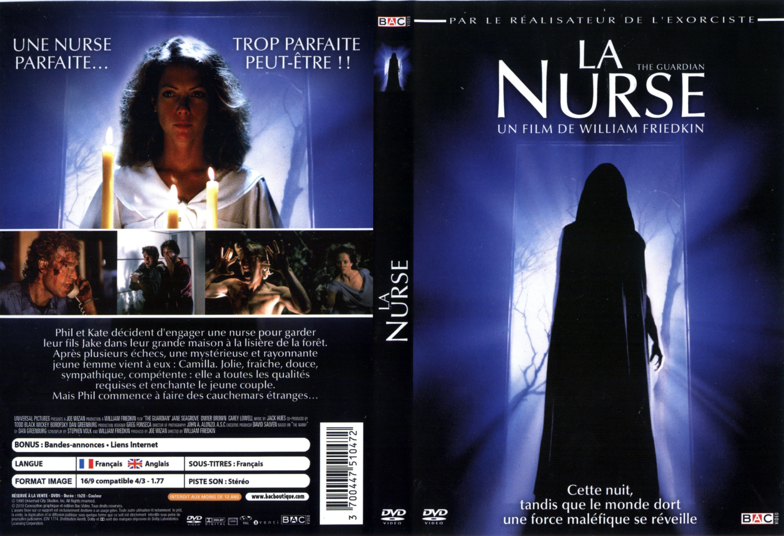 Jaquette DVD La nurse