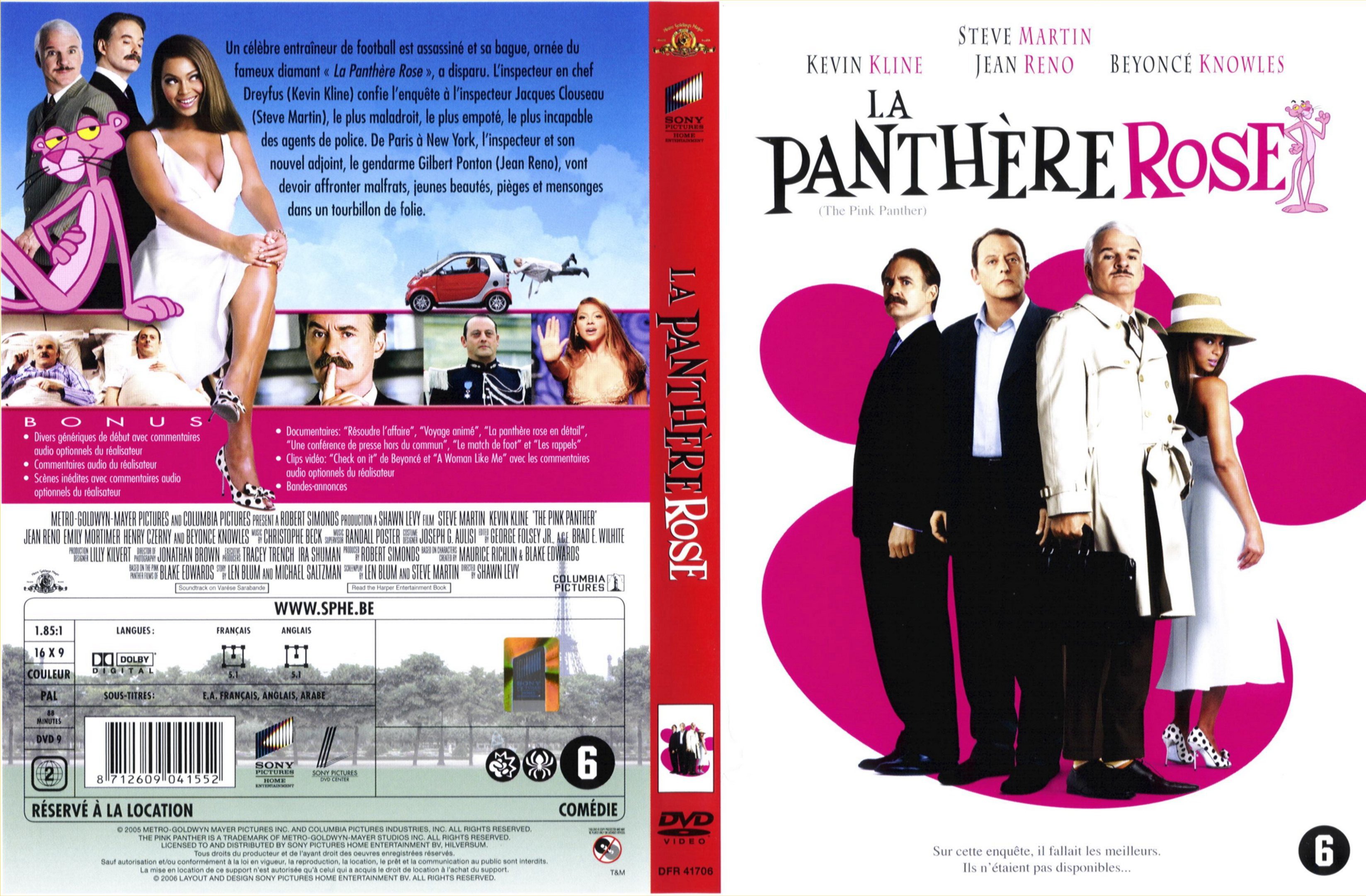 Jaquette DVD La panthre rose (2006) v2