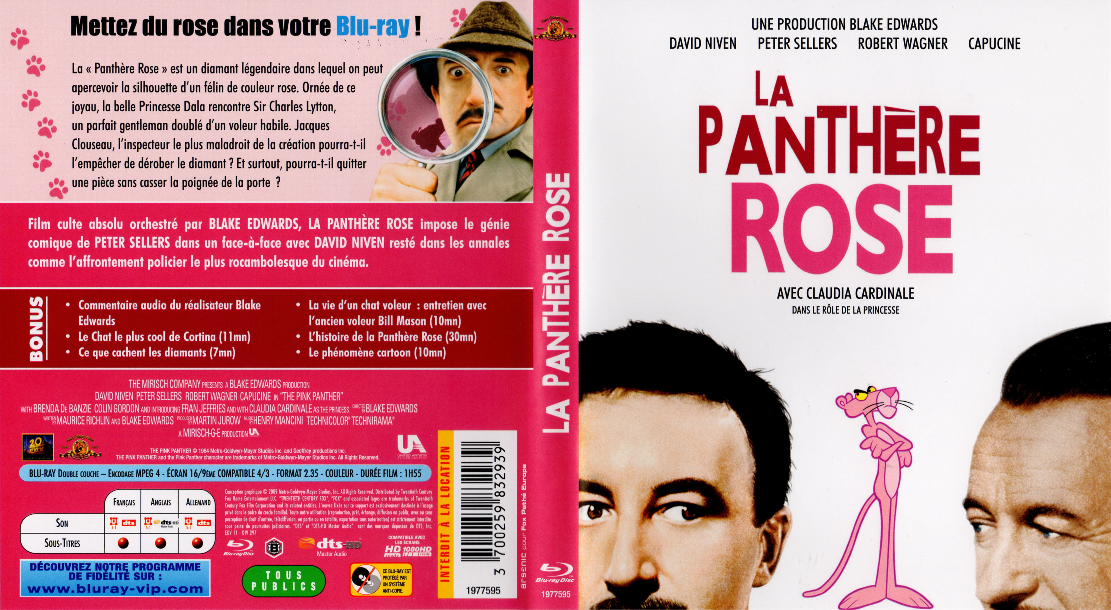 Jaquette DVD La panthre rose (BLU-RAY)