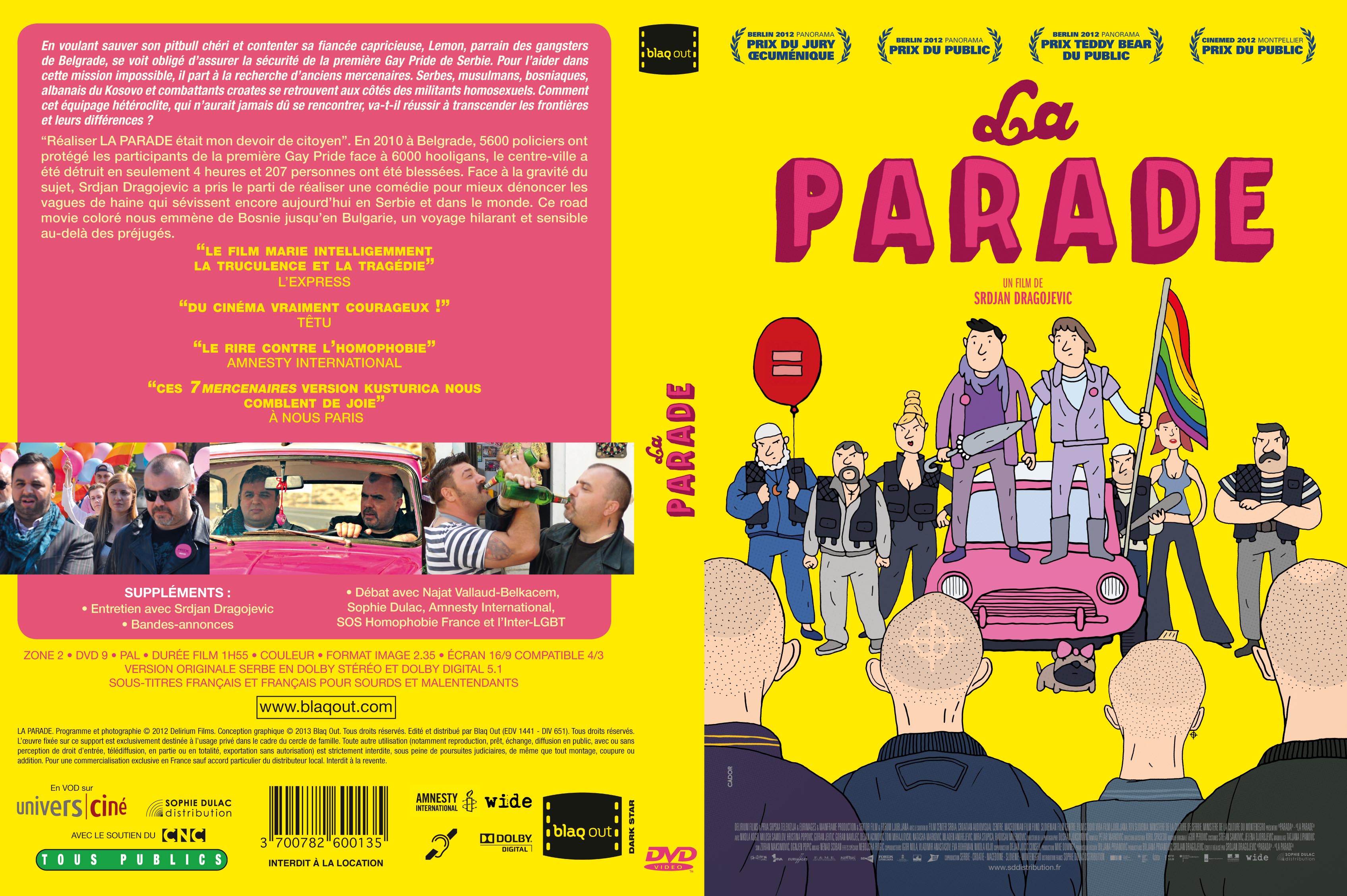Jaquette DVD La parade