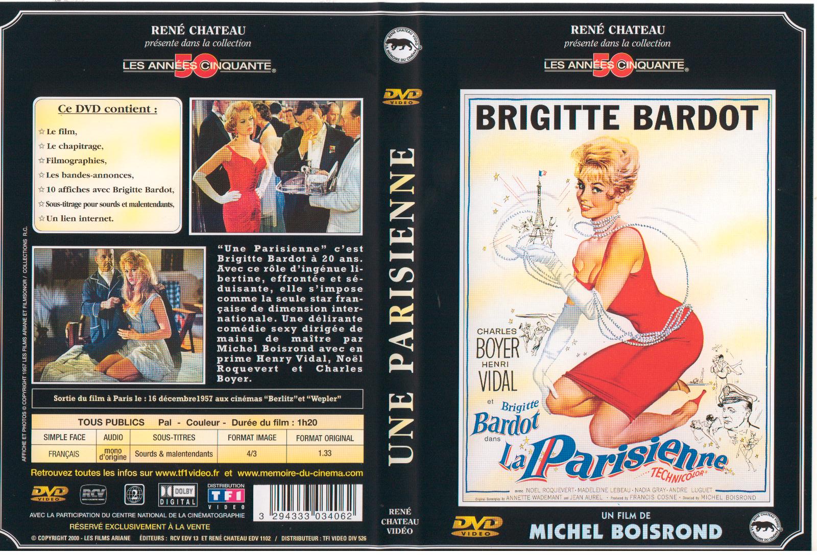 Jaquette DVD La parisienne