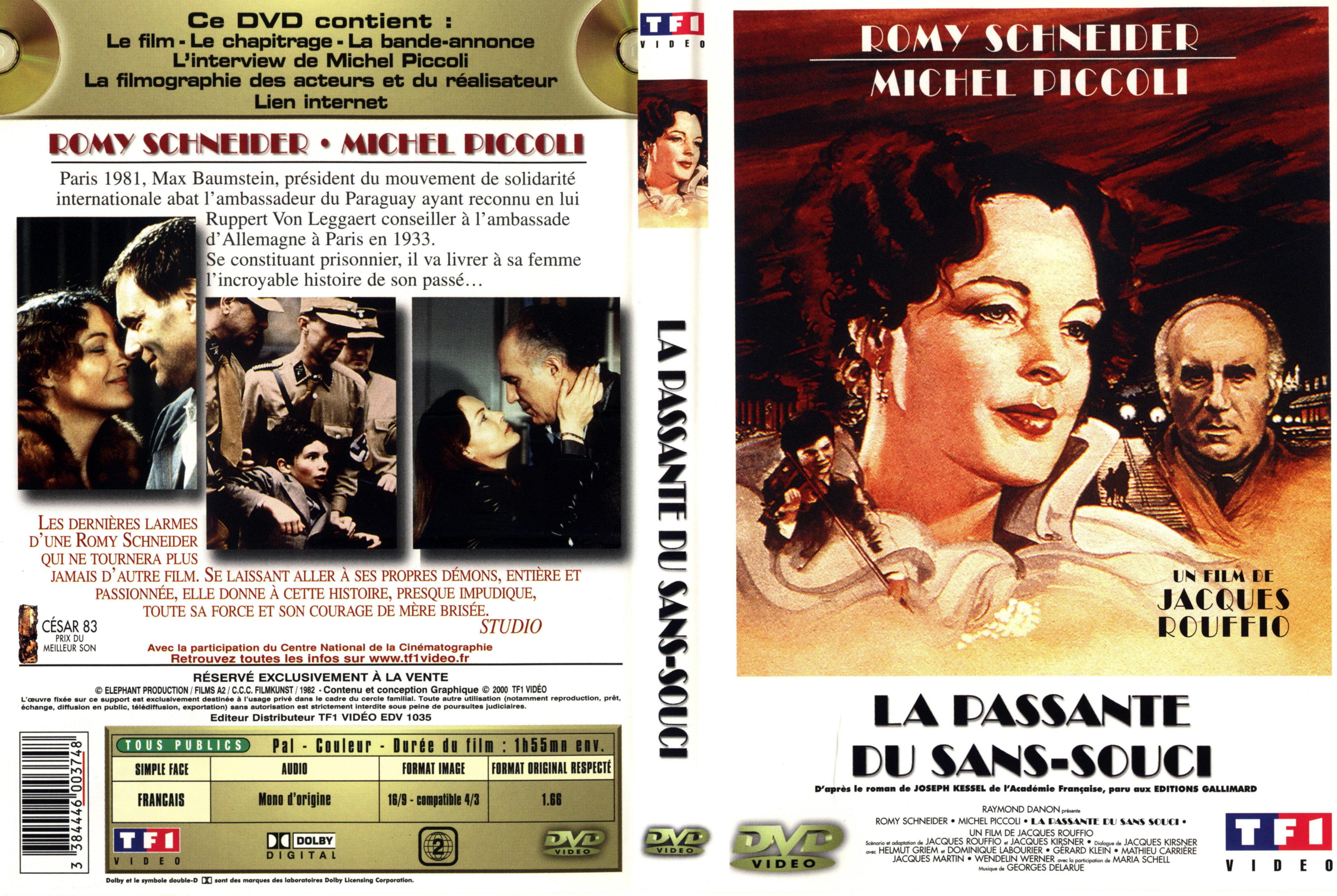 Jaquette DVD La passante du sans-souci