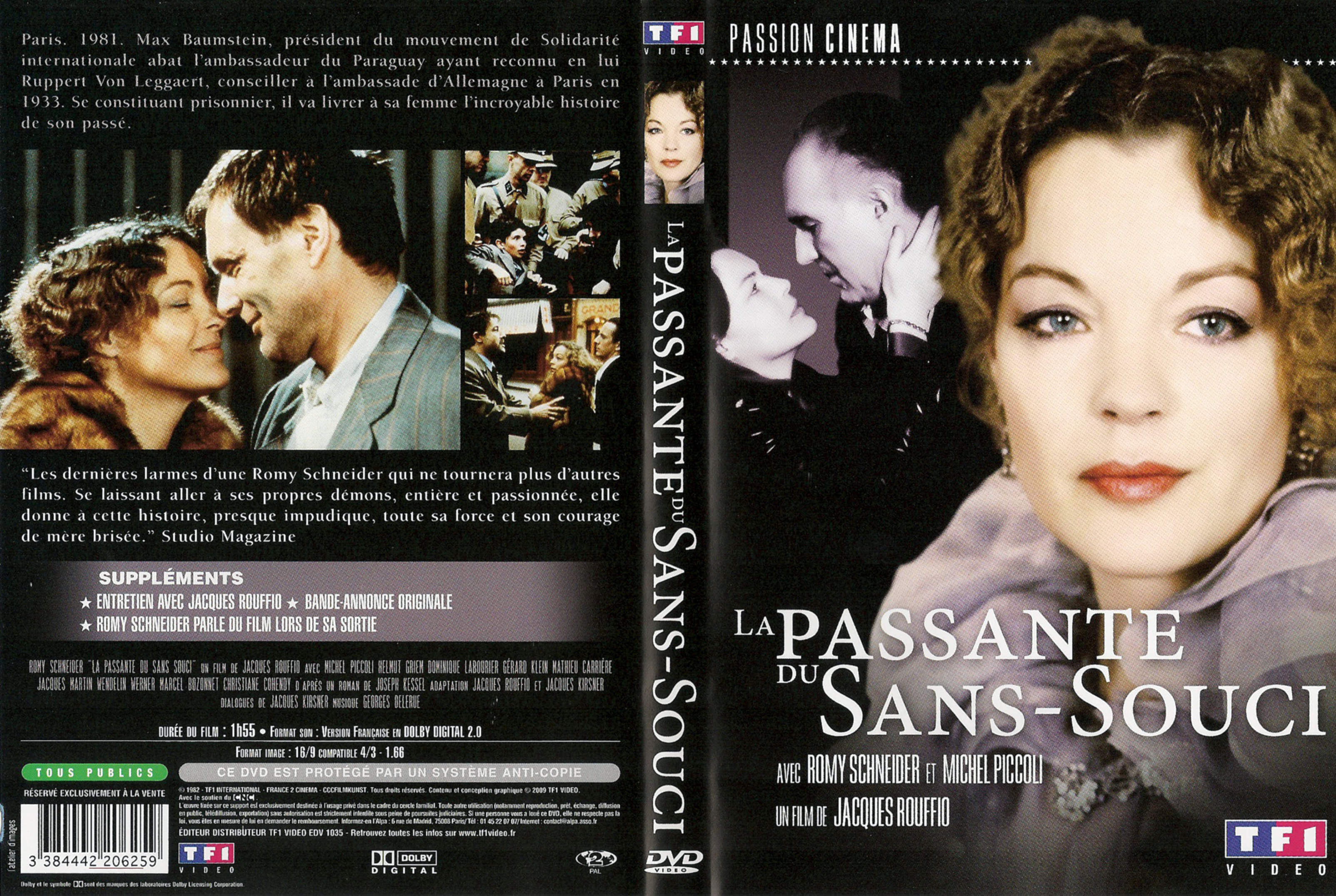 Jaquette DVD La passante du sans souci v2