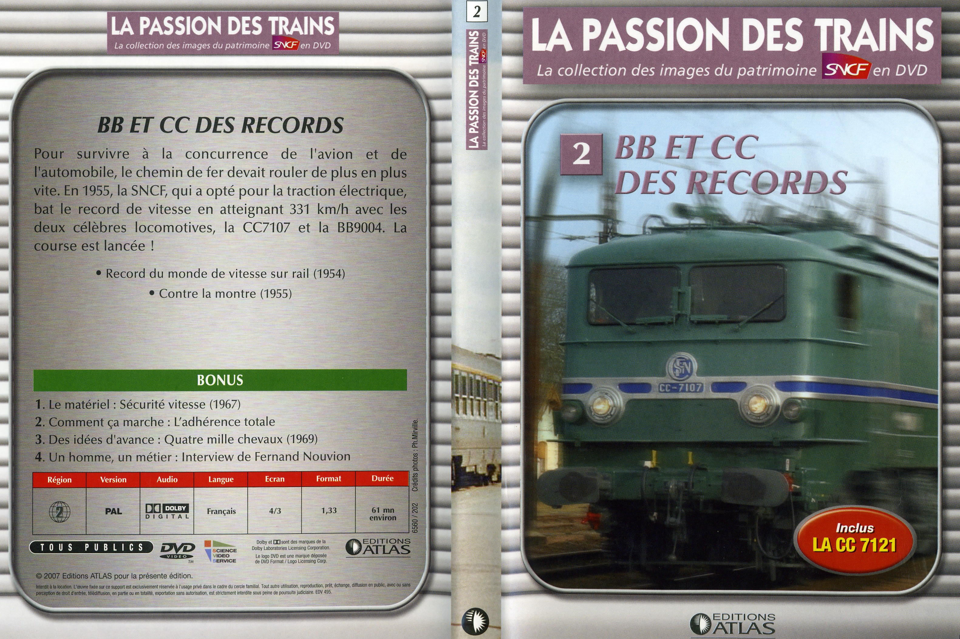 Jaquette DVD La passion des trains vol 02