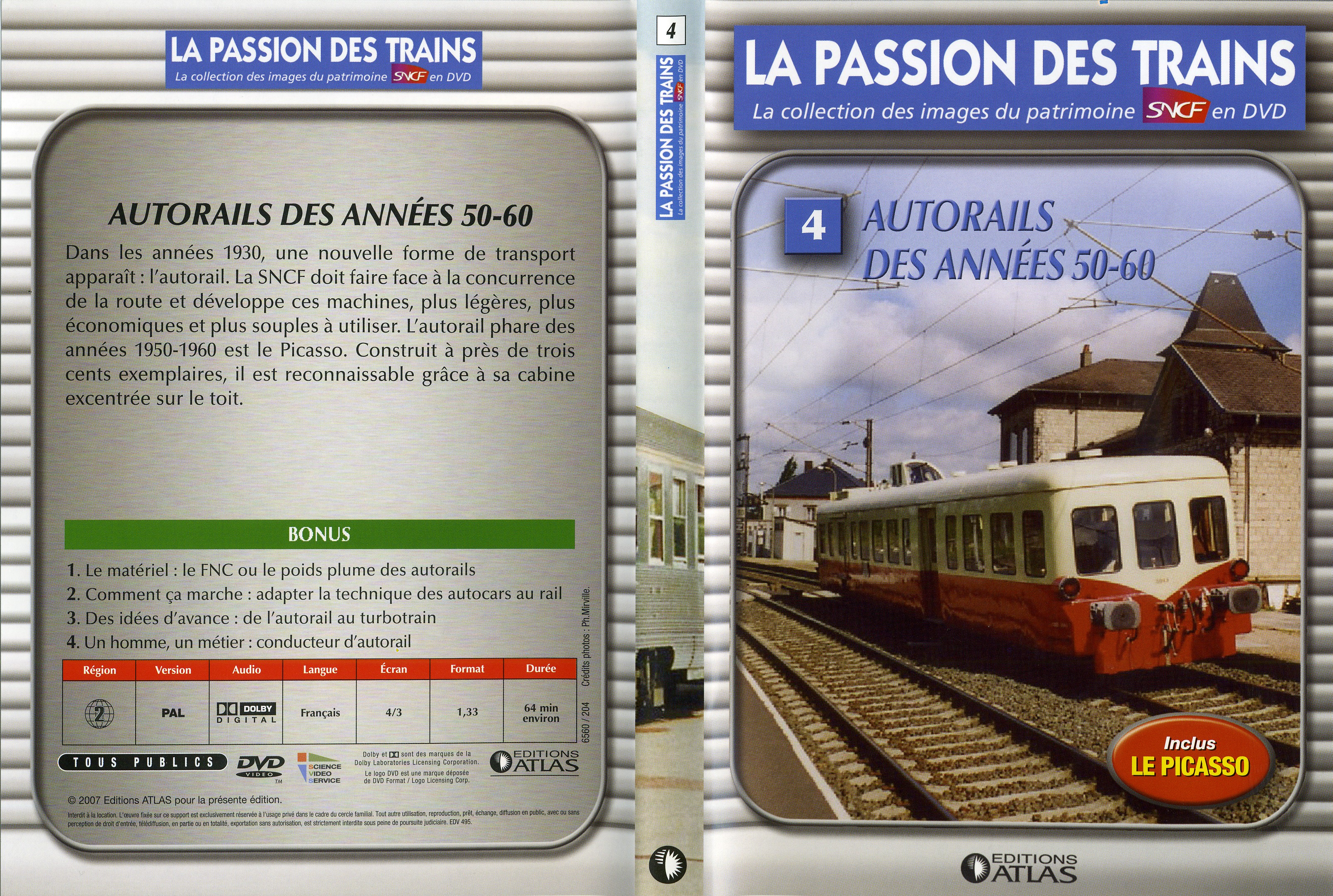 Jaquette DVD La passion des trains vol 04