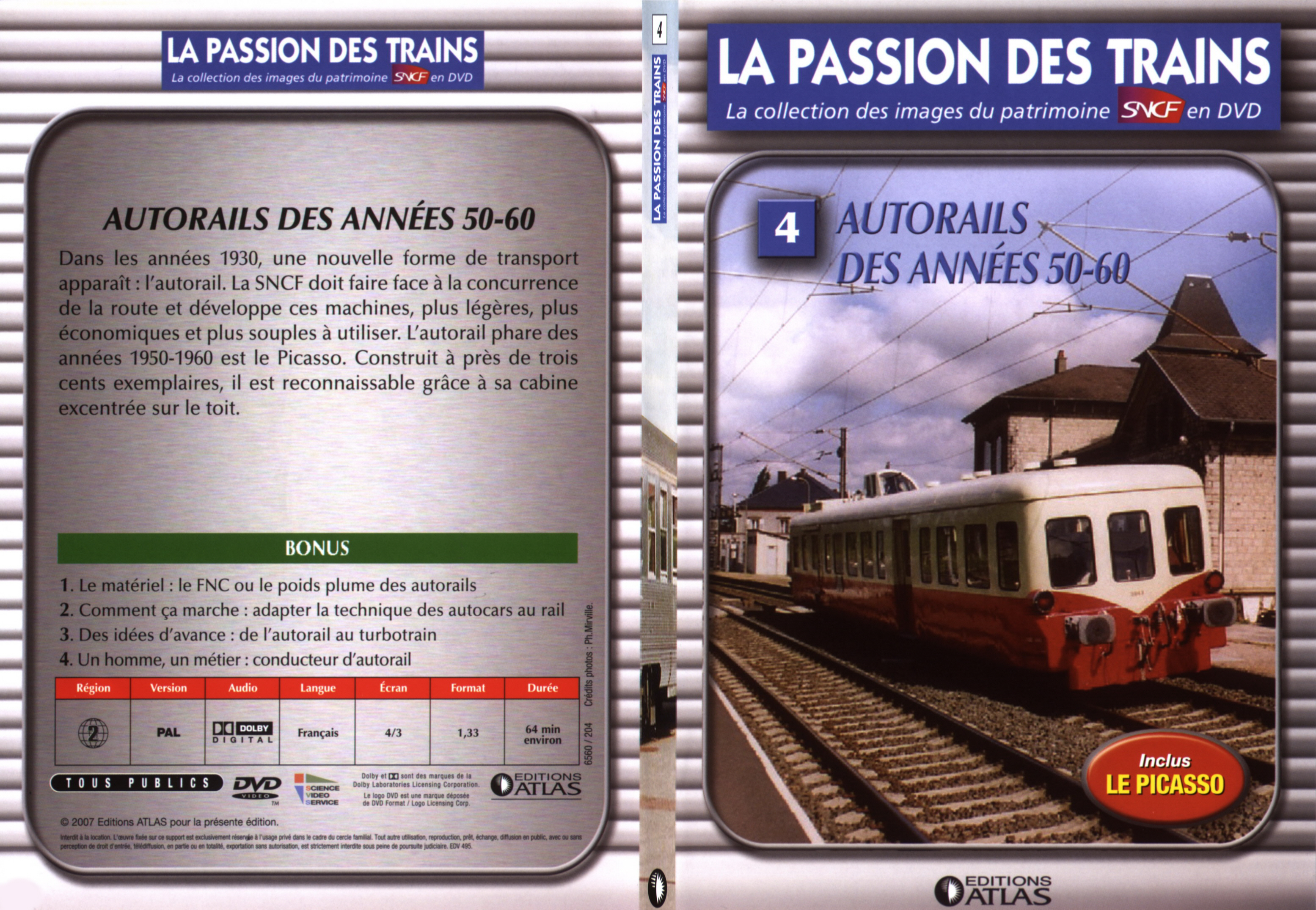 Jaquette DVD La passion des trains vol 04 - SLIM