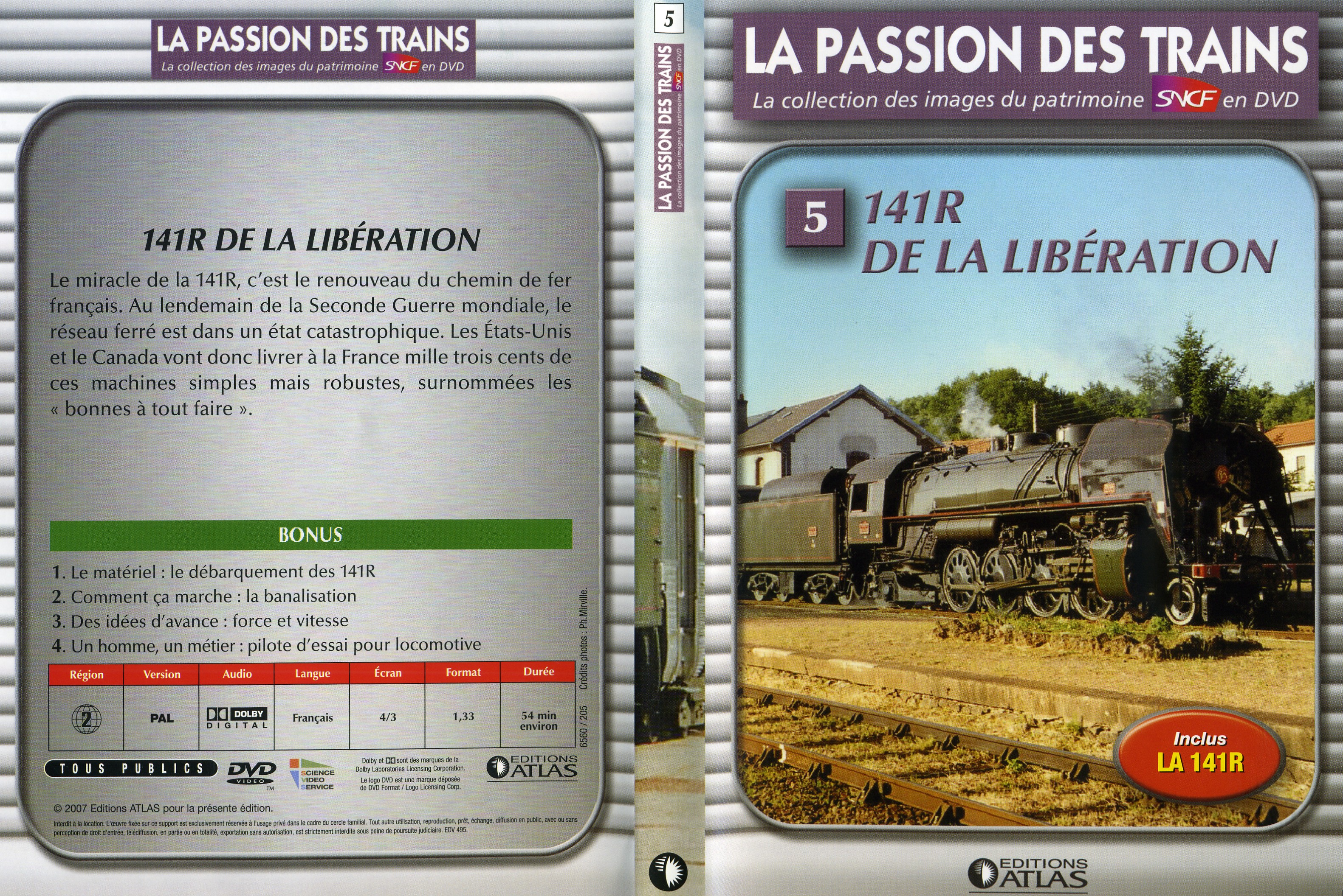 Jaquette DVD La passion des trains vol 05