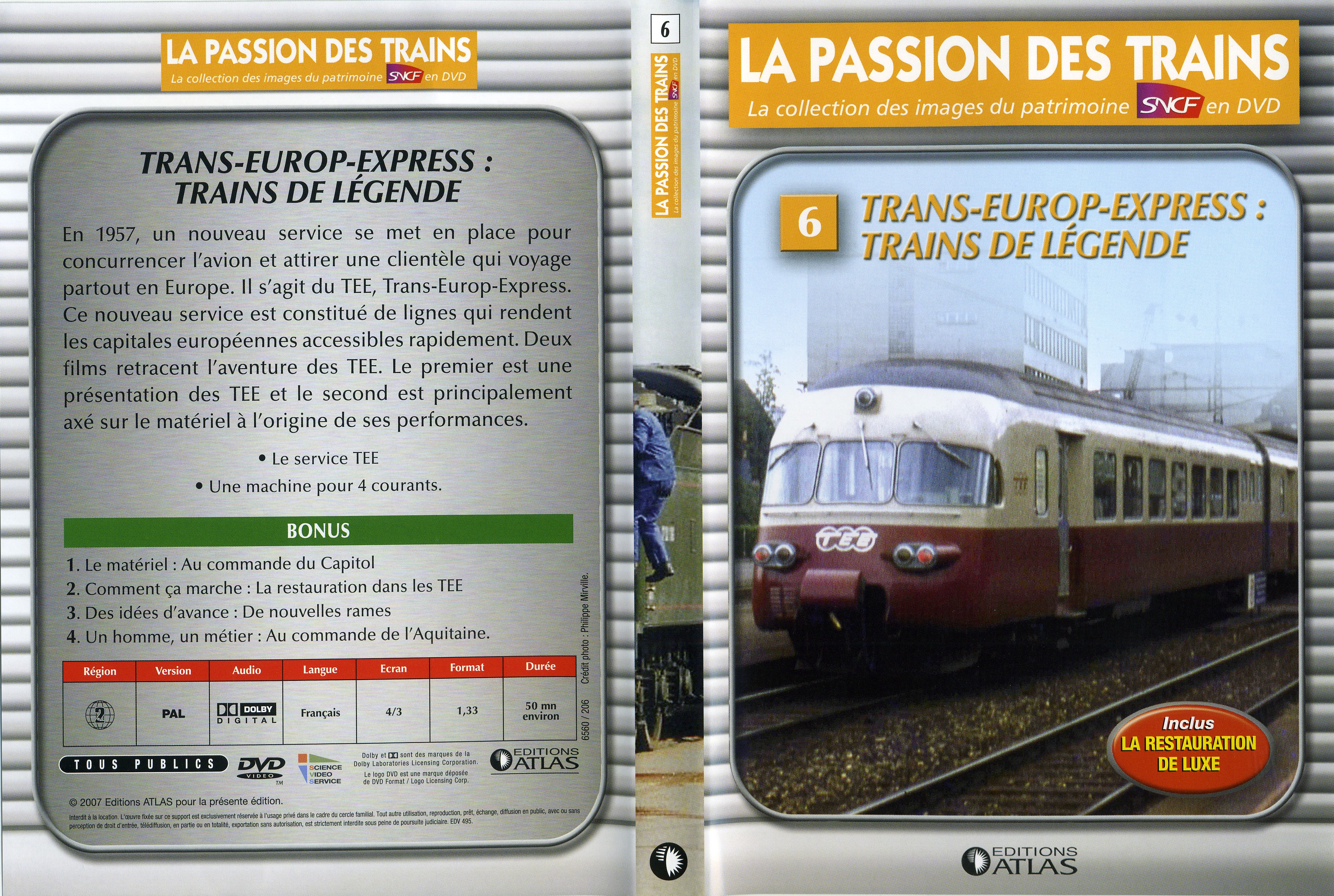 Jaquette DVD La passion des trains vol 06