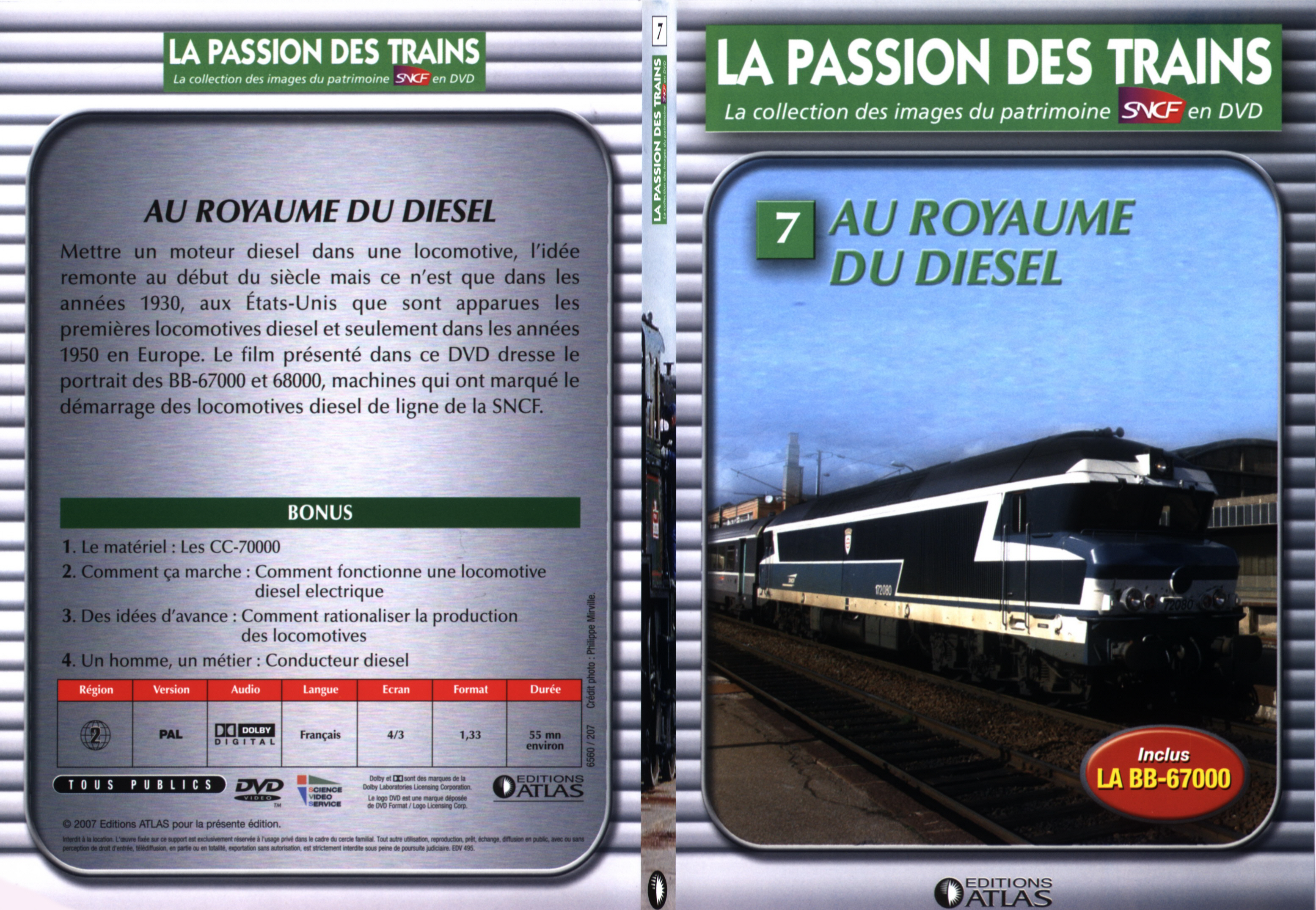 Jaquette DVD La passion des trains vol 07 - SLIM