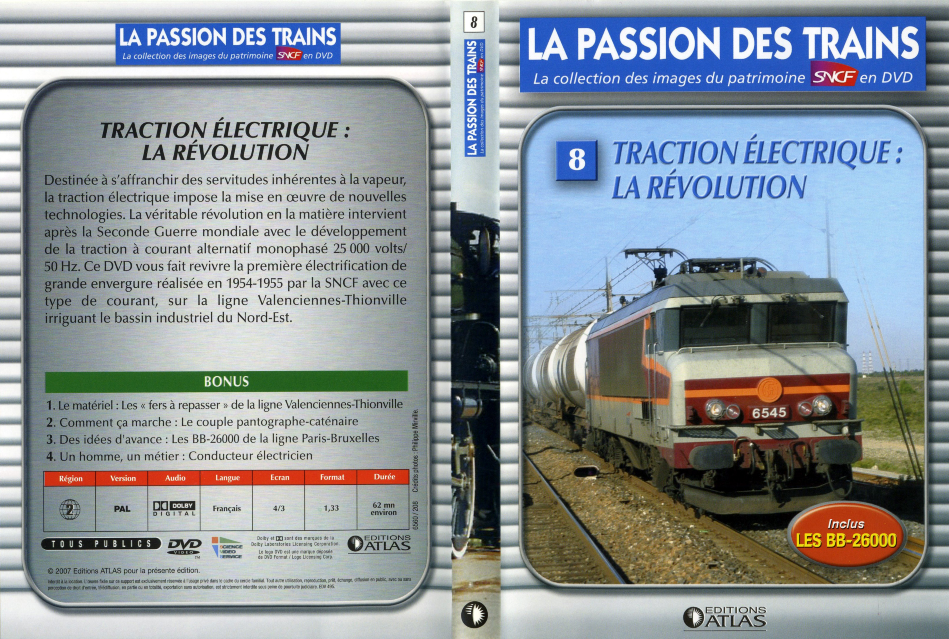 Jaquette DVD La passion des trains vol 08