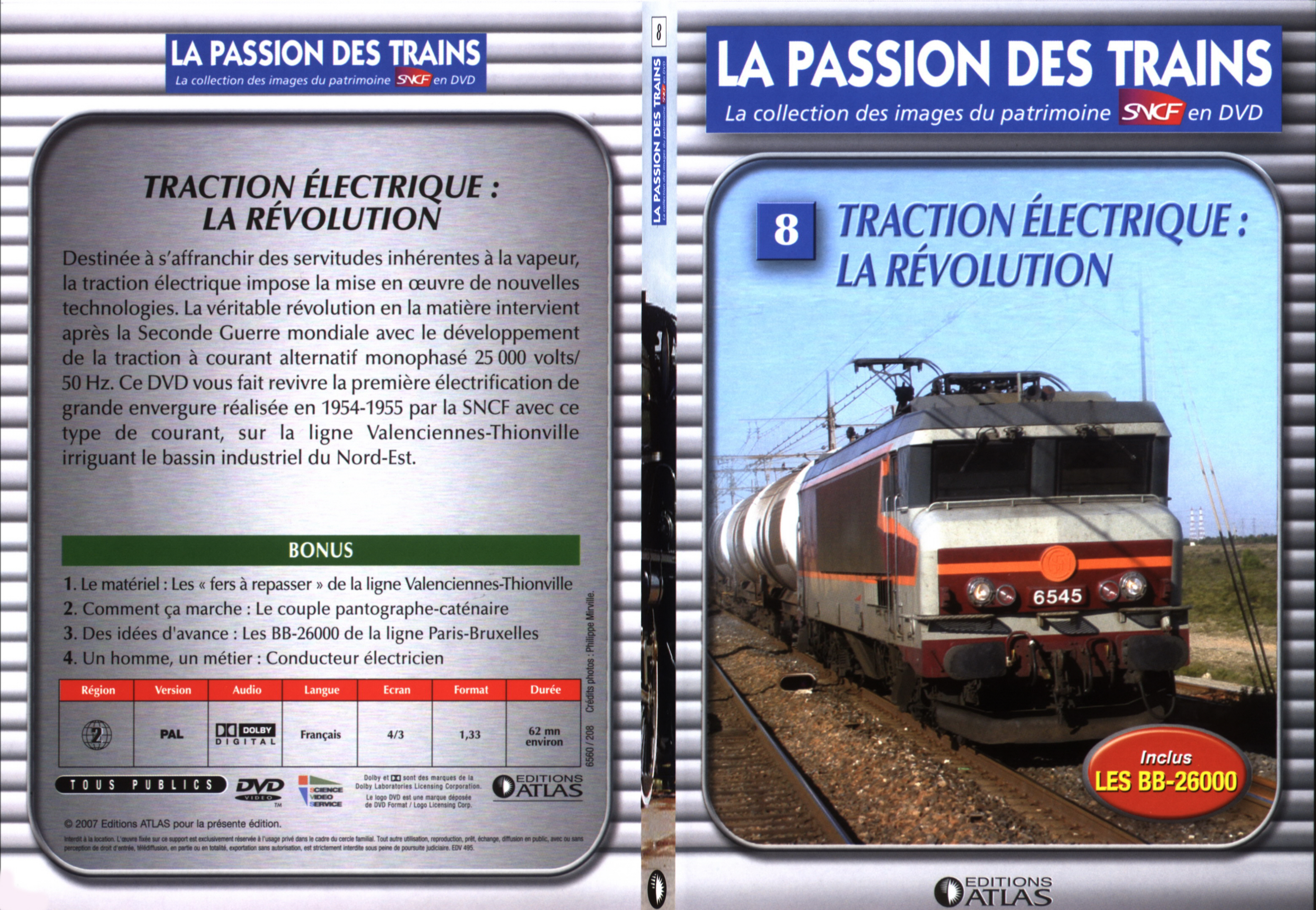 Jaquette DVD La passion des trains vol 08 - SLIM